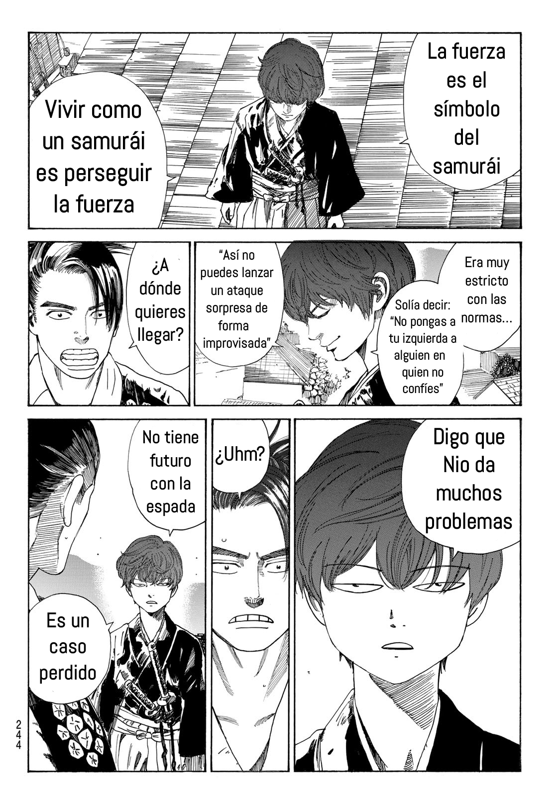 Ao no Miburo Capítulo 21 - Página 12 en español
