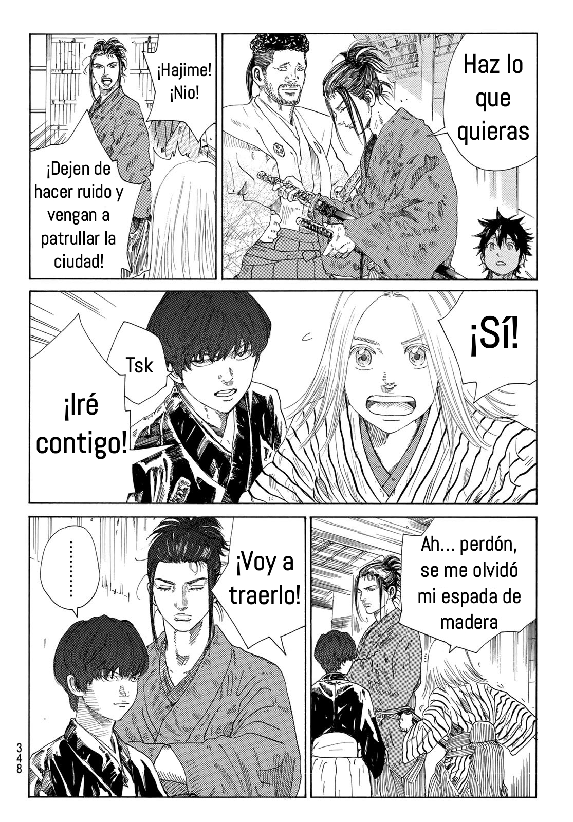 Ao no Miburo Capítulo 9 - Página 7 en español