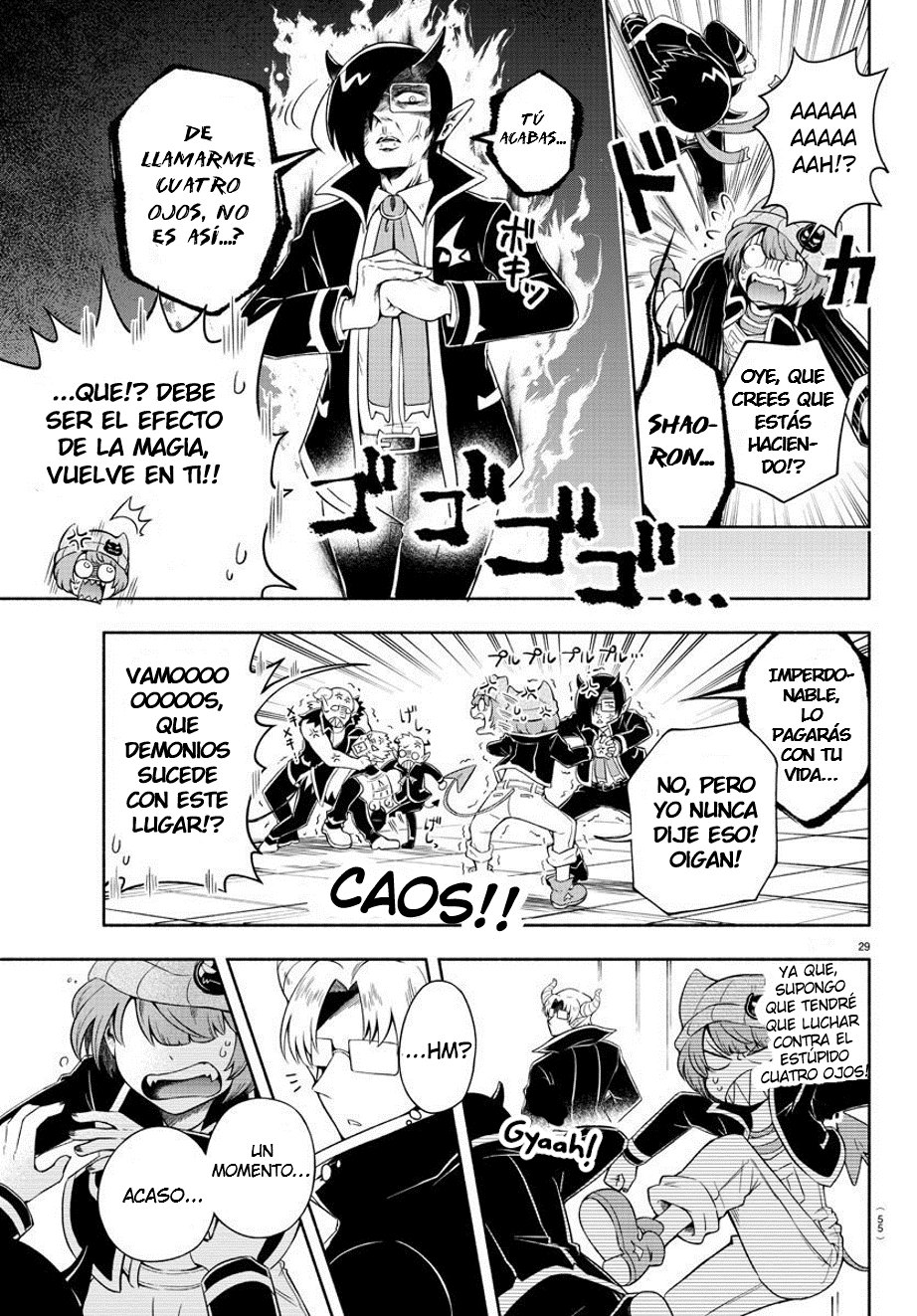 Makai no Shuyaku wa Wareware da! Capítulo 1 - Página 29 en español