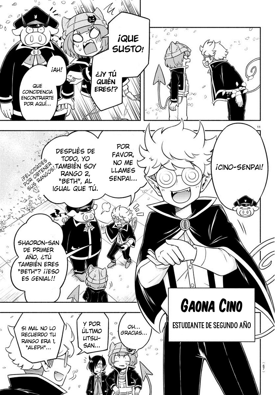Makai no Shuyaku wa Wareware da! Capítulo 10 - Página 12 en español
