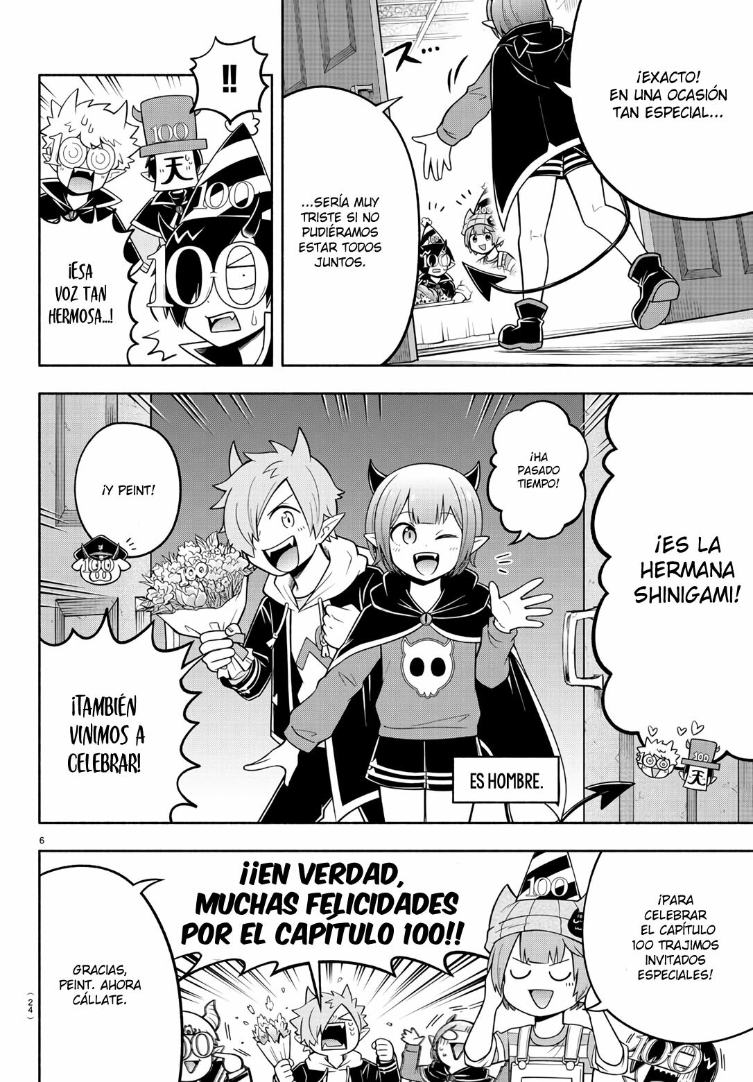 Makai no Shuyaku wa Wareware da! Capítulo 100 - Página 10 en español