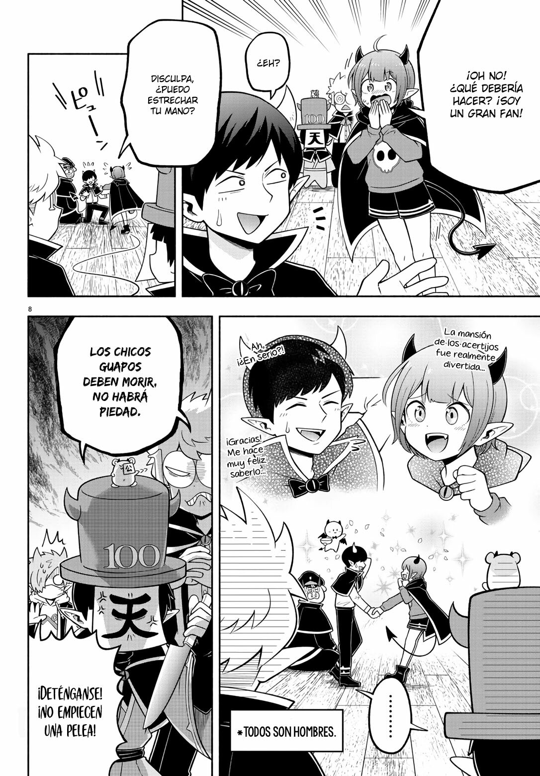 Makai no Shuyaku wa Wareware da! Capítulo 100 - Página 12 en español