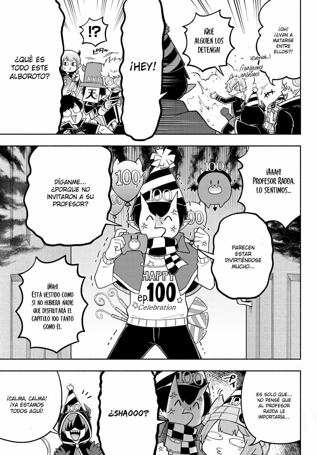 Makai no Shuyaku wa Wareware da! Capítulo 100 - Página 13 en español