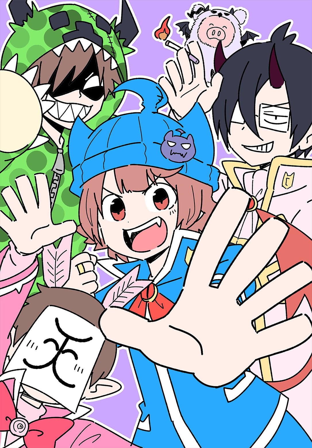 Makai no Shuyaku wa Wareware da! Capítulo 100 - Página 20 en español