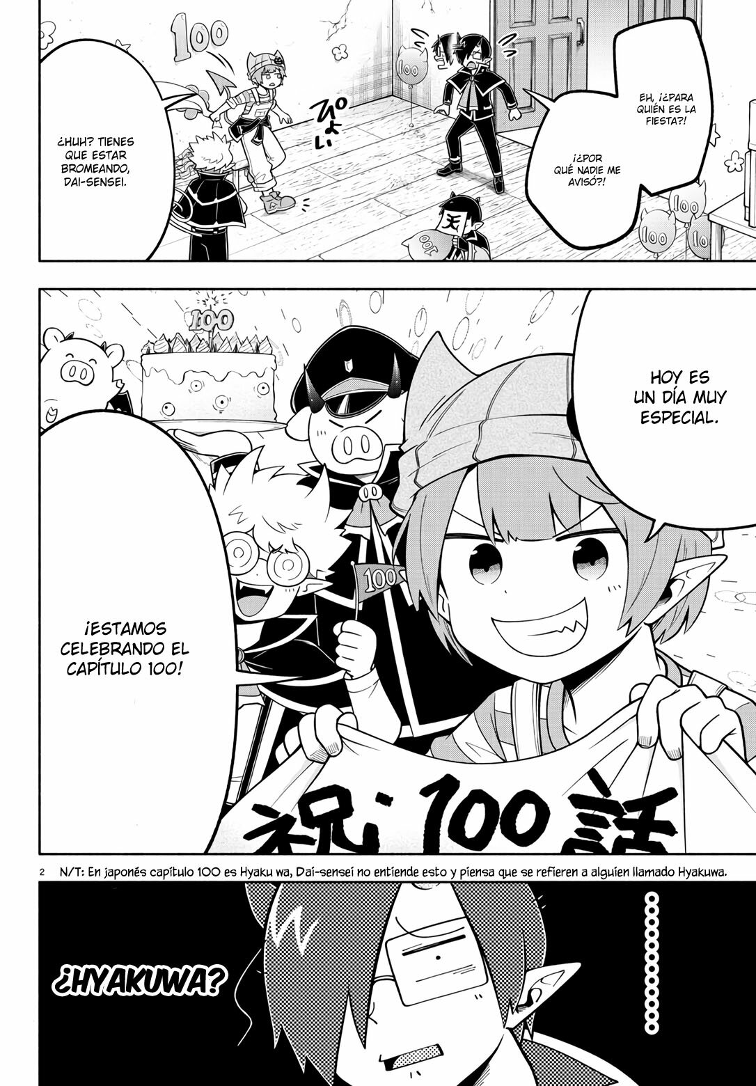 Makai no Shuyaku wa Wareware da! Capítulo 100 - Página 6 en español