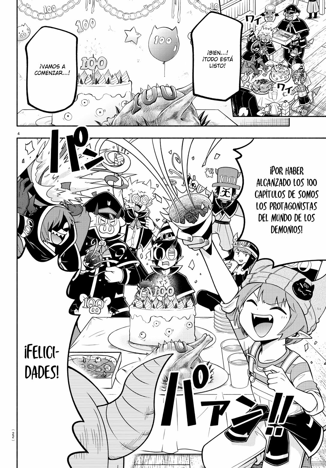 Makai no Shuyaku wa Wareware da! Capítulo 100 - Página 8 en español