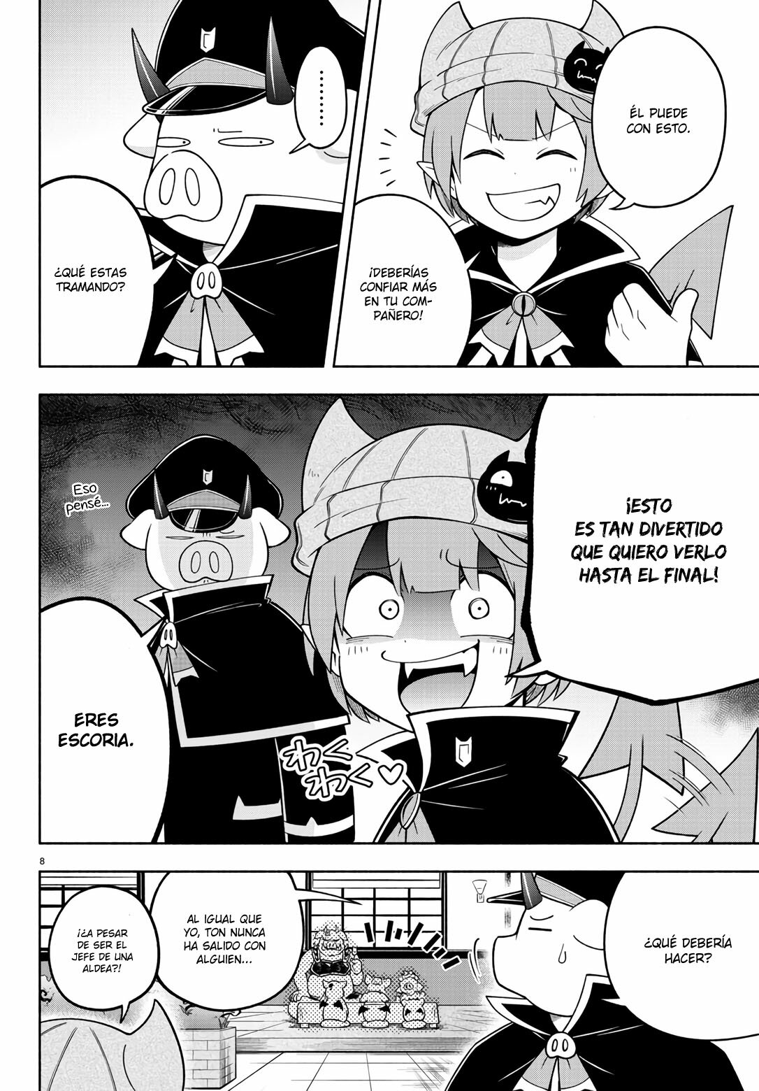 Makai no Shuyaku wa Wareware da! Capítulo 101 - Página 9 en español