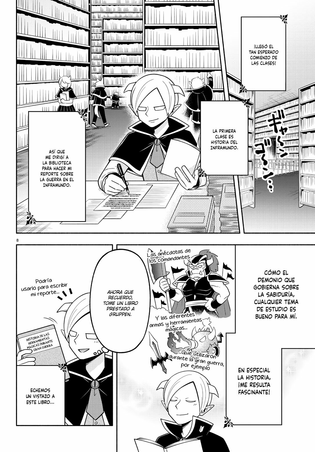 Makai no Shuyaku wa Wareware da! Capítulo 102 - Página 9 en español