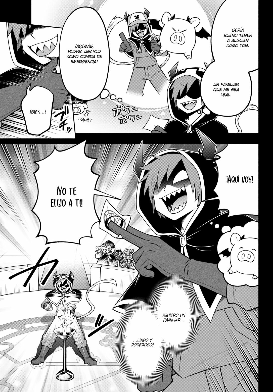 Makai no Shuyaku wa Wareware da! Capítulo 103 - Página 4 en español