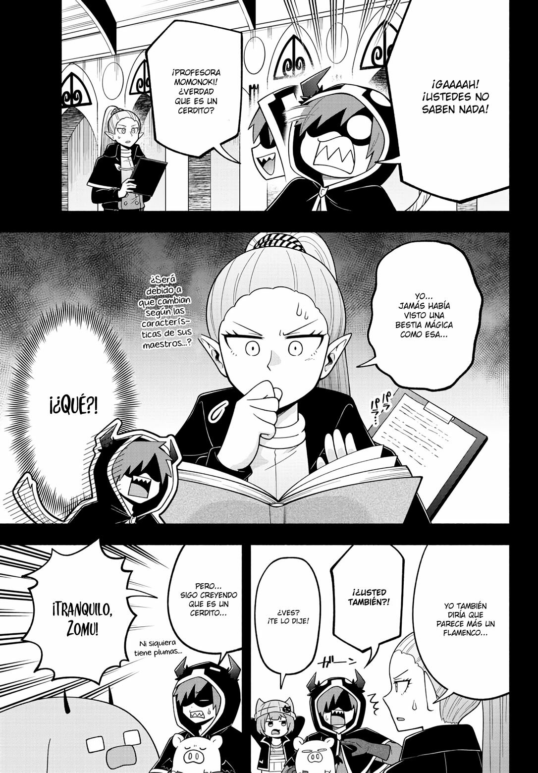 Makai no Shuyaku wa Wareware da! Capítulo 103 - Página 8 en español