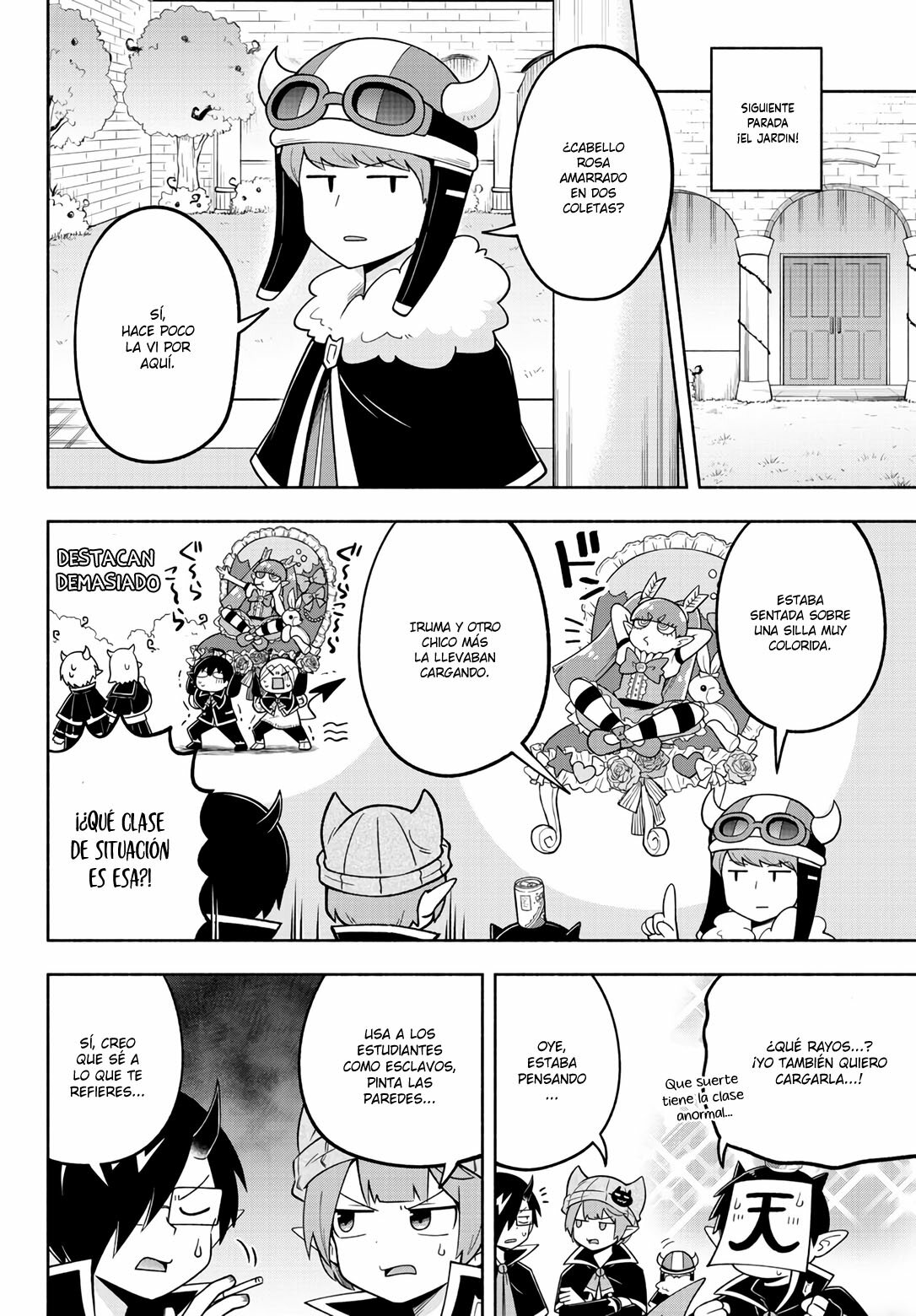 Makai no Shuyaku wa Wareware da! Capítulo 105 - Página 10 en español