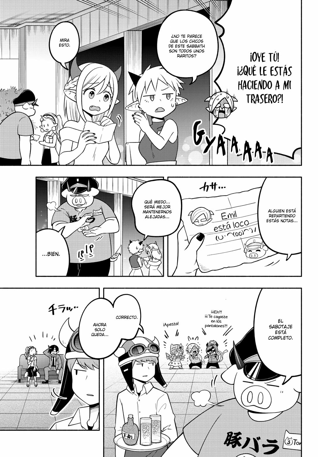 Makai no Shuyaku wa Wareware da! Capítulo 107 - Página 8 en español