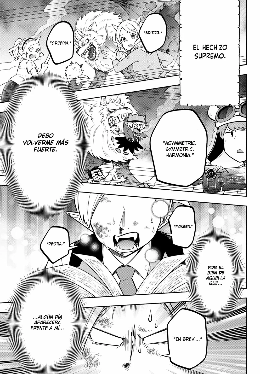 Makai no Shuyaku wa Wareware da! Capítulo 109 - Página 10 en español