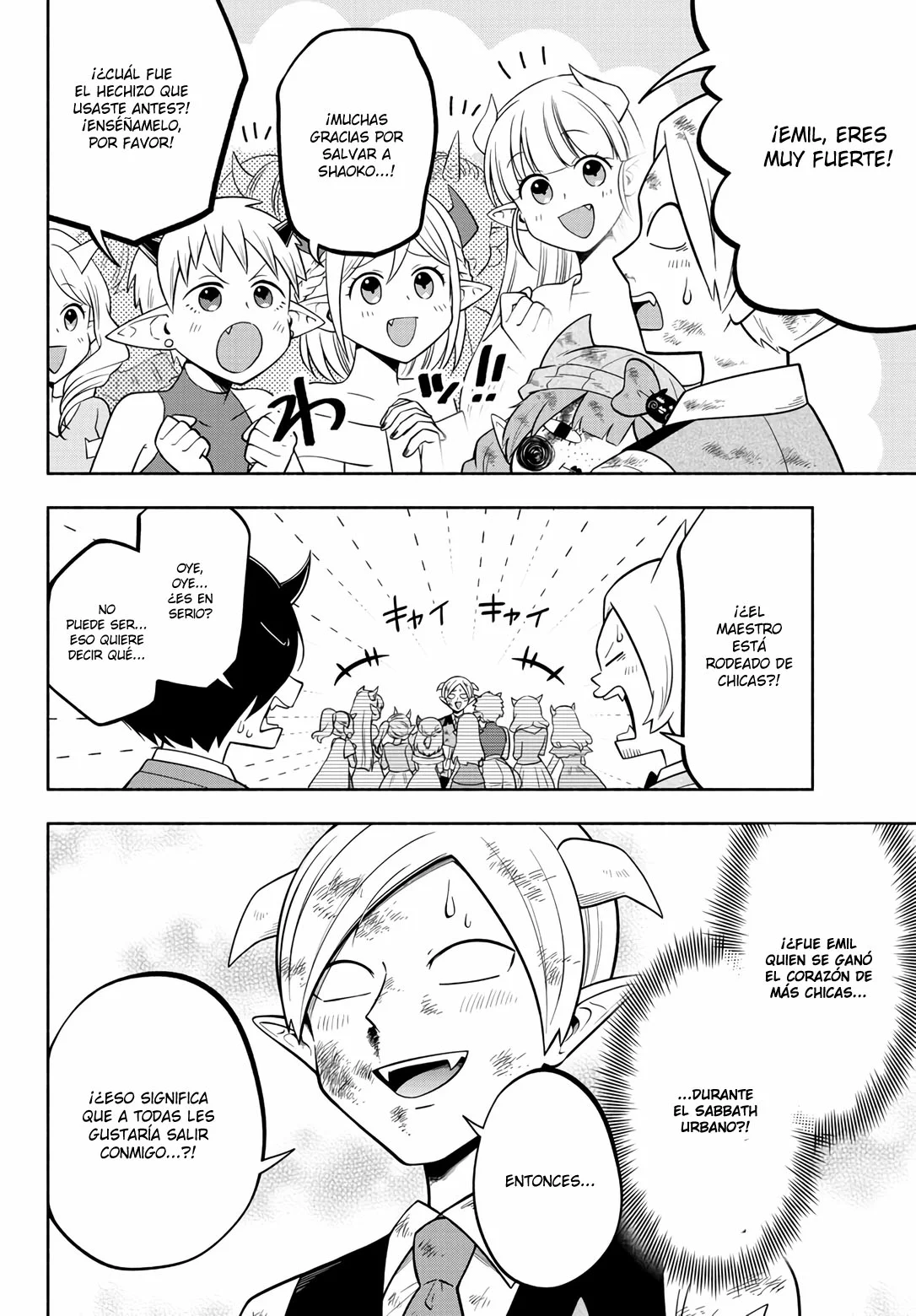 Makai no Shuyaku wa Wareware da! Capítulo 109 - Página 14 en español