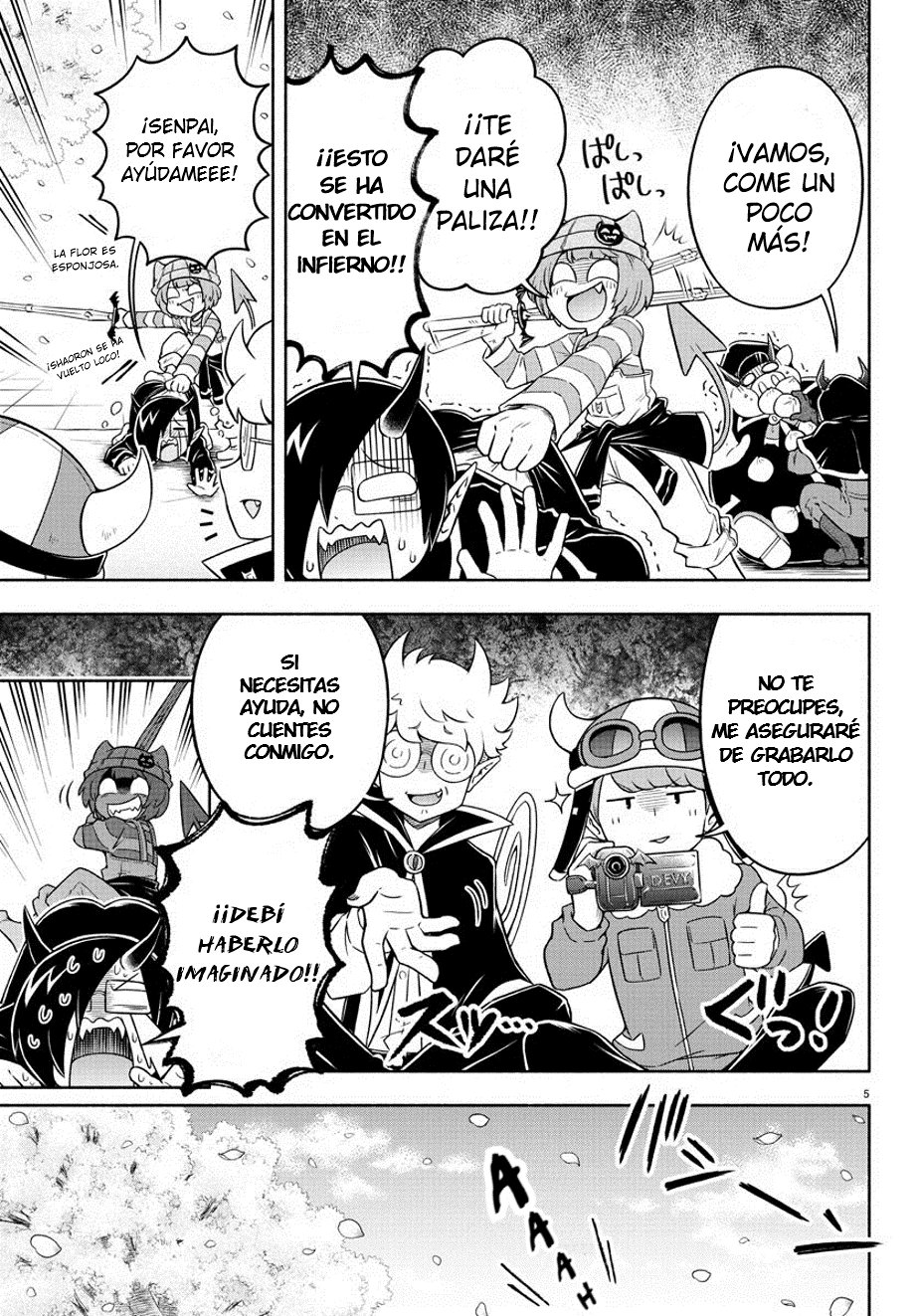 Makai no Shuyaku wa Wareware da! Capítulo 11 - Página 4 en español