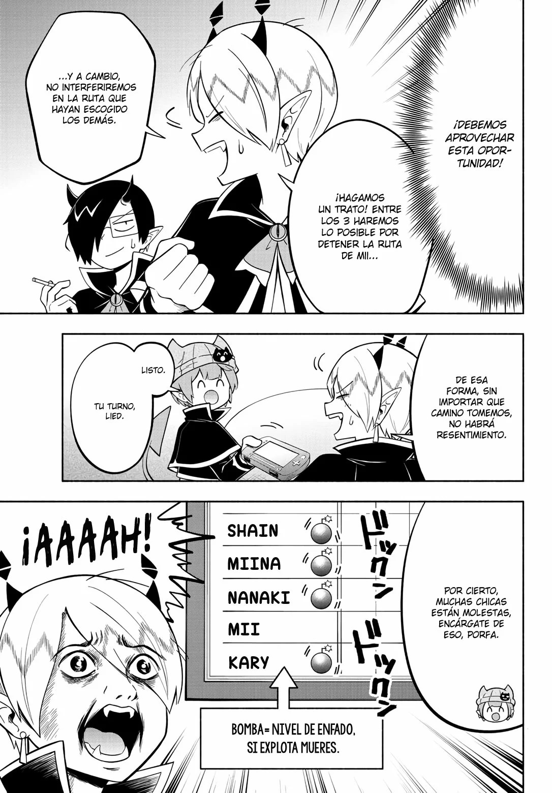 Makai no Shuyaku wa Wareware da! Capítulo 112 - Página 8 en español