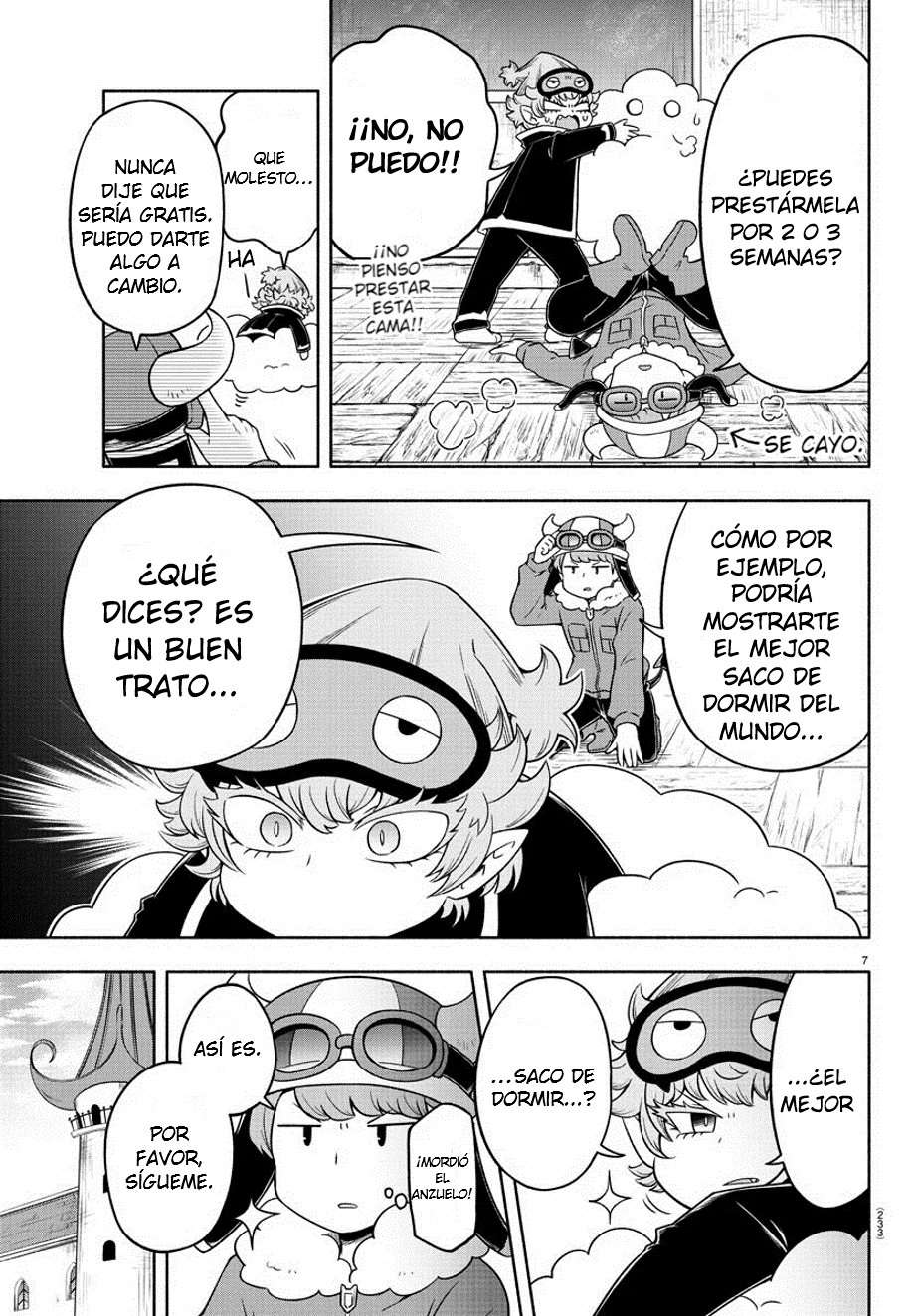 Makai no Shuyaku wa Wareware da! Capítulo 12 - Página 7 en español
