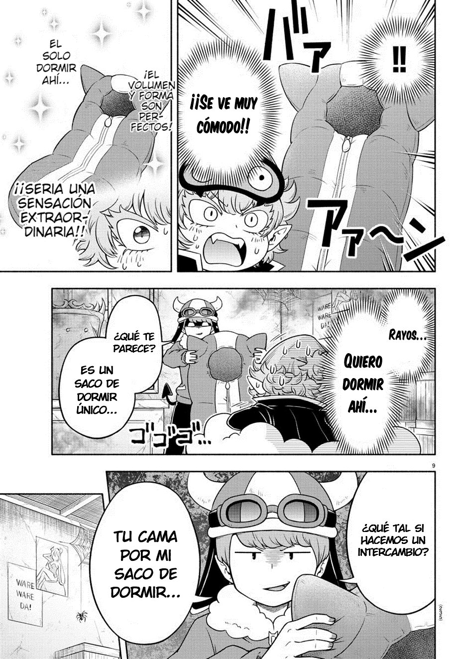 Makai no Shuyaku wa Wareware da! Capítulo 12 - Página 9 en español