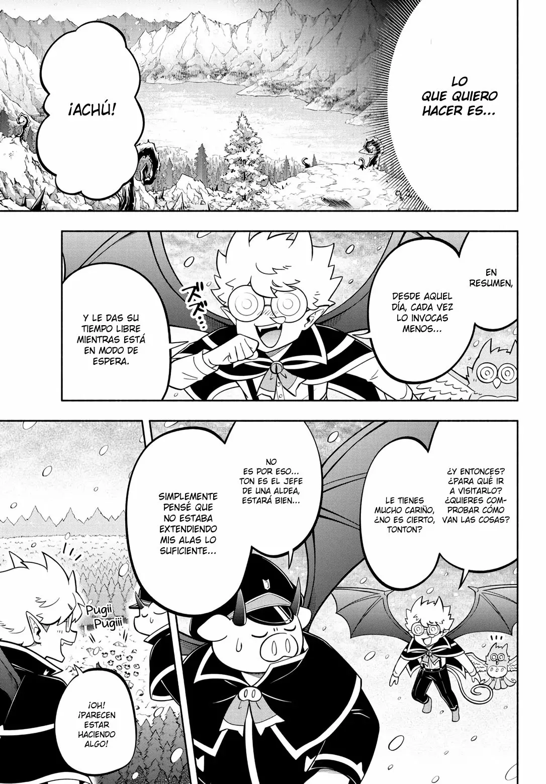 Makai no Shuyaku wa Wareware da! Capítulo 123 - Página 16 en español