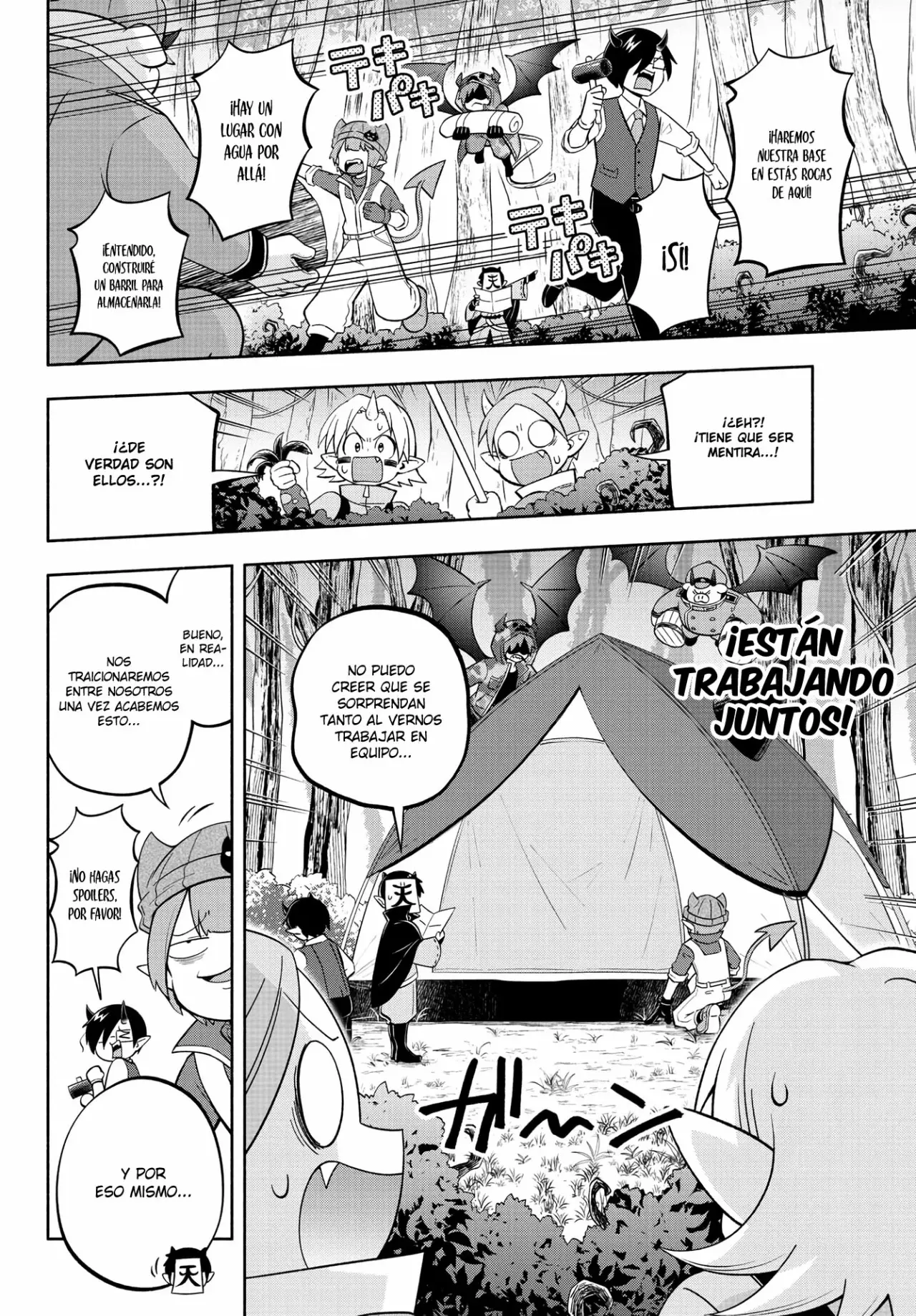 Makai no Shuyaku wa Wareware da! Capítulo 129 - Página 8 en español