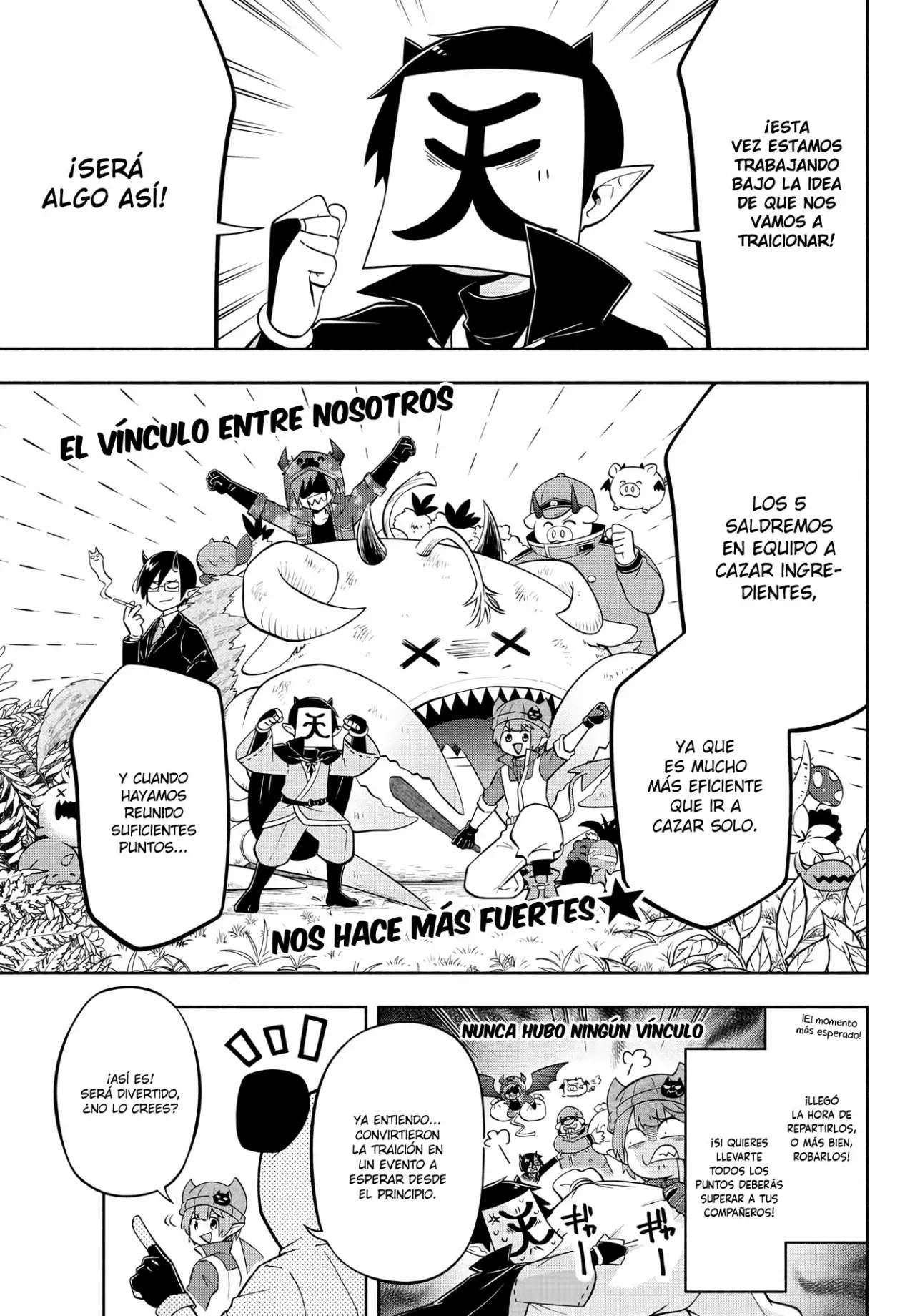 Makai no Shuyaku wa Wareware da! Capítulo 129 - Página 9 en español