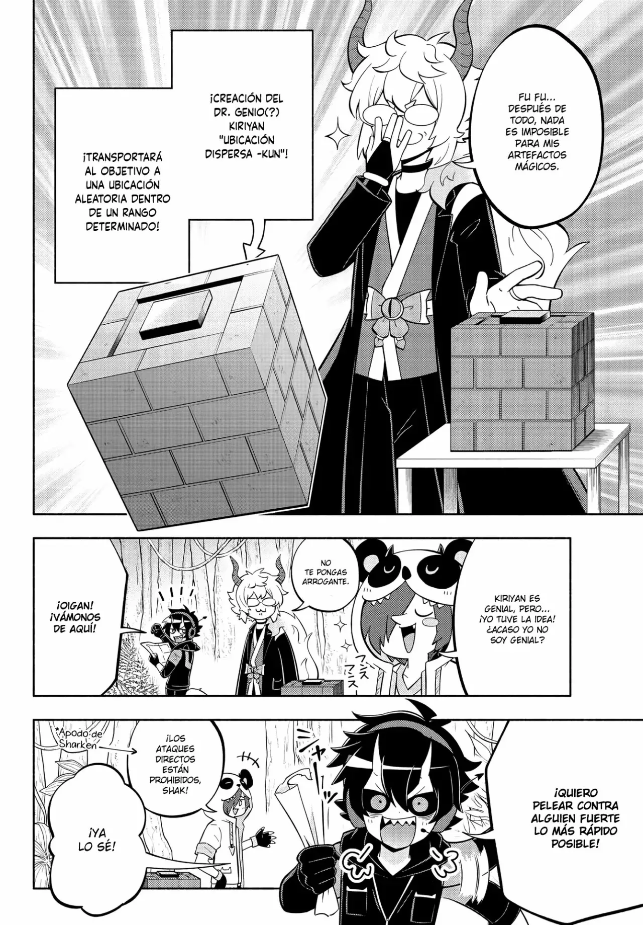 Makai no Shuyaku wa Wareware da! Capítulo 130 - Página 7 en español