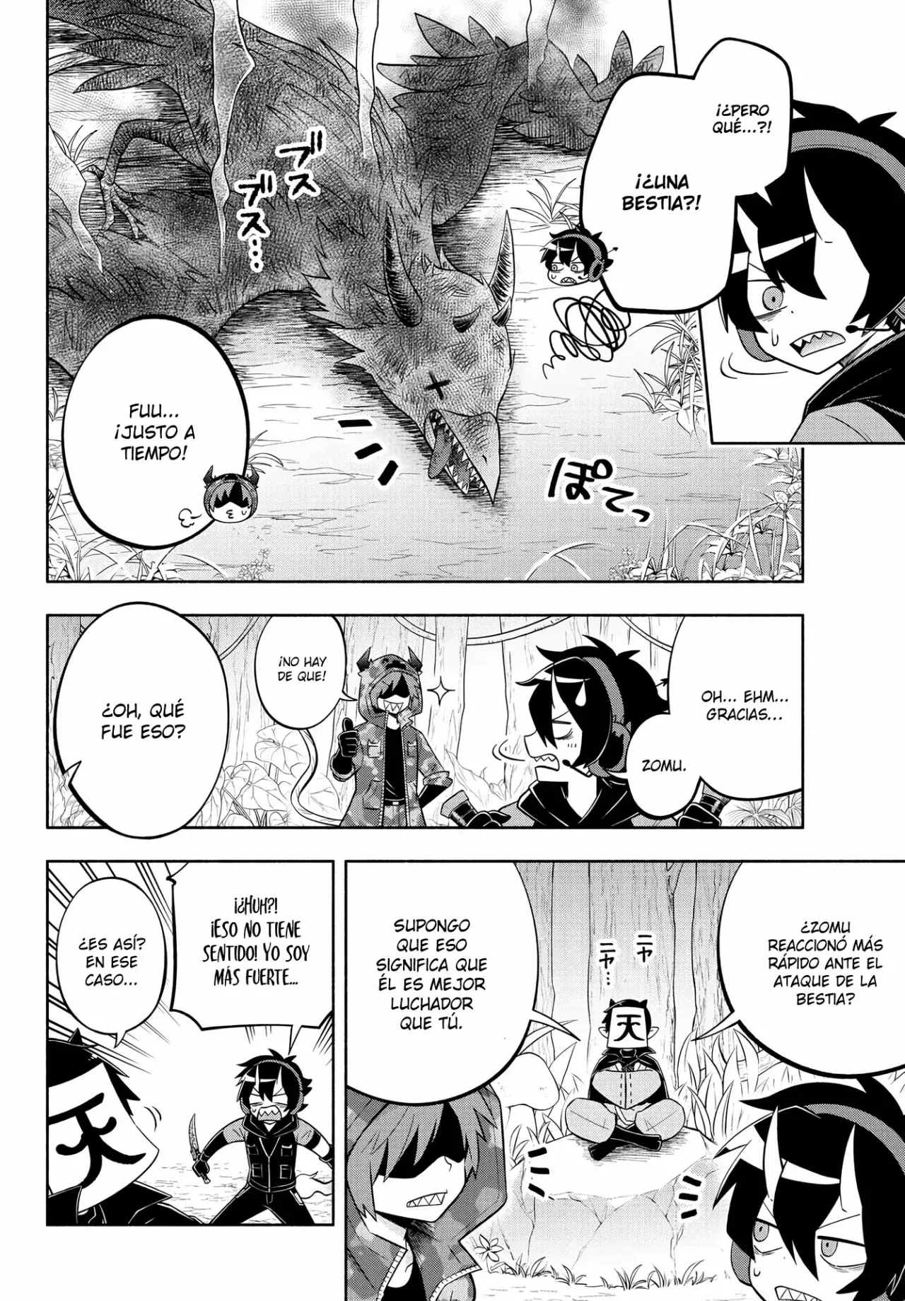 Makai no Shuyaku wa Wareware da! Capítulo 131 - Página 9 en español