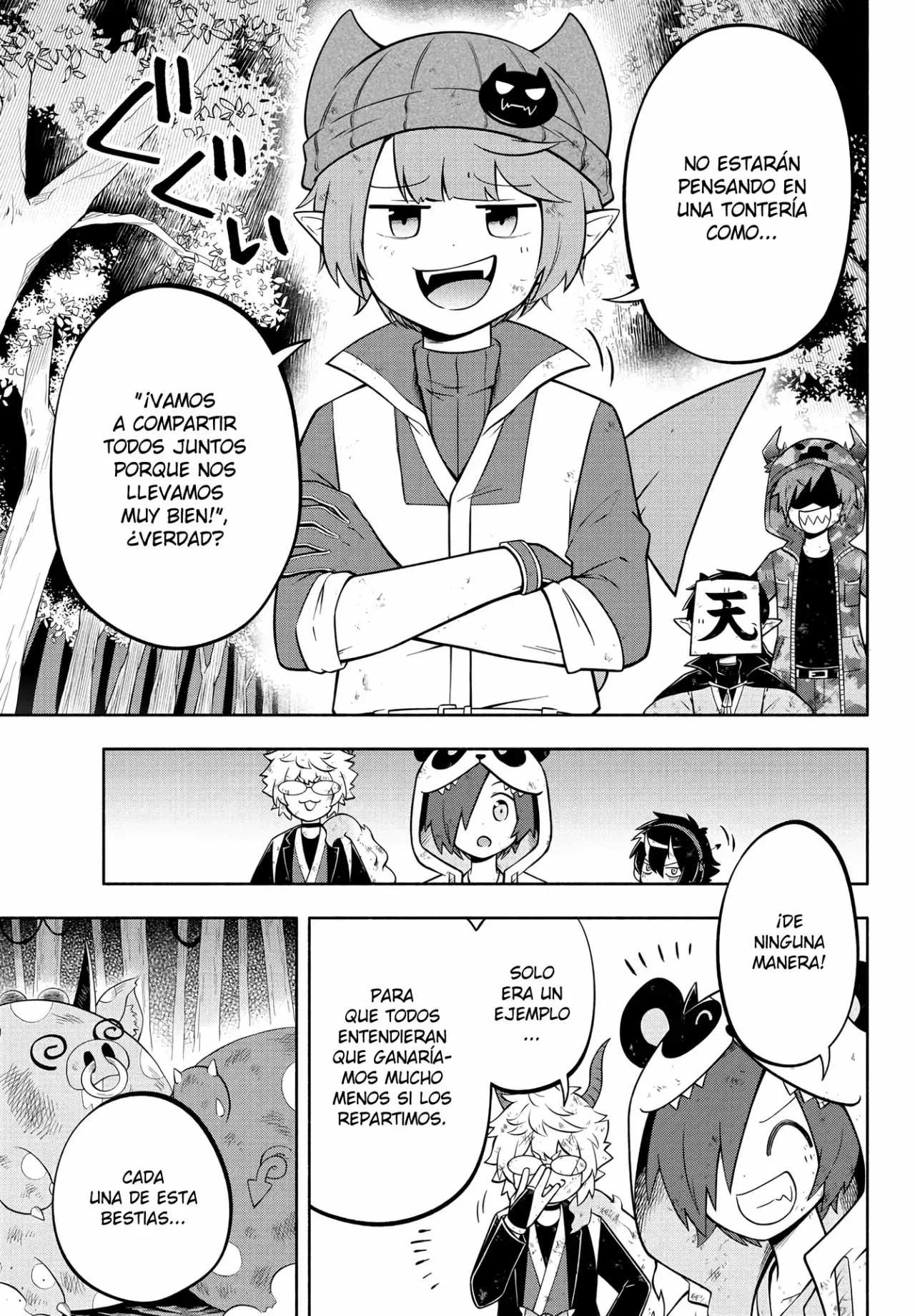 Makai no Shuyaku wa Wareware da! Capítulo 137 - Página 9 en español