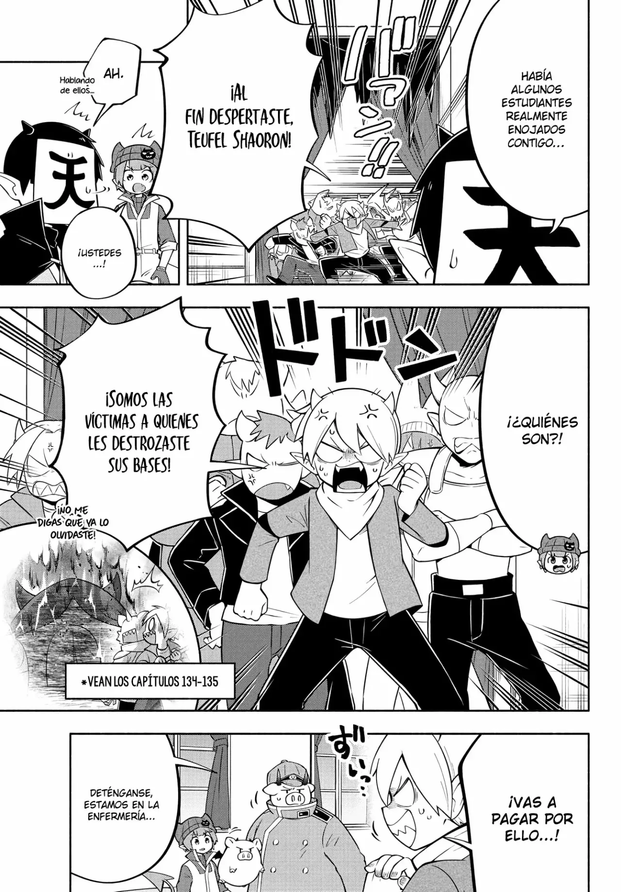 Makai no Shuyaku wa Wareware da! Capítulo 141 - Página 8 en español
