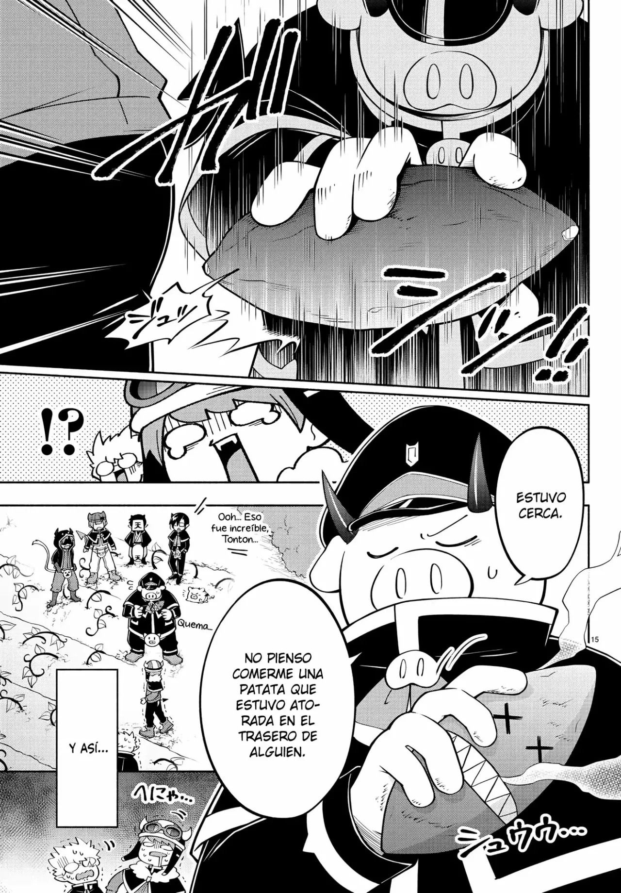 Makai no Shuyaku wa Wareware da! Capítulo 143 - Página 16 en español