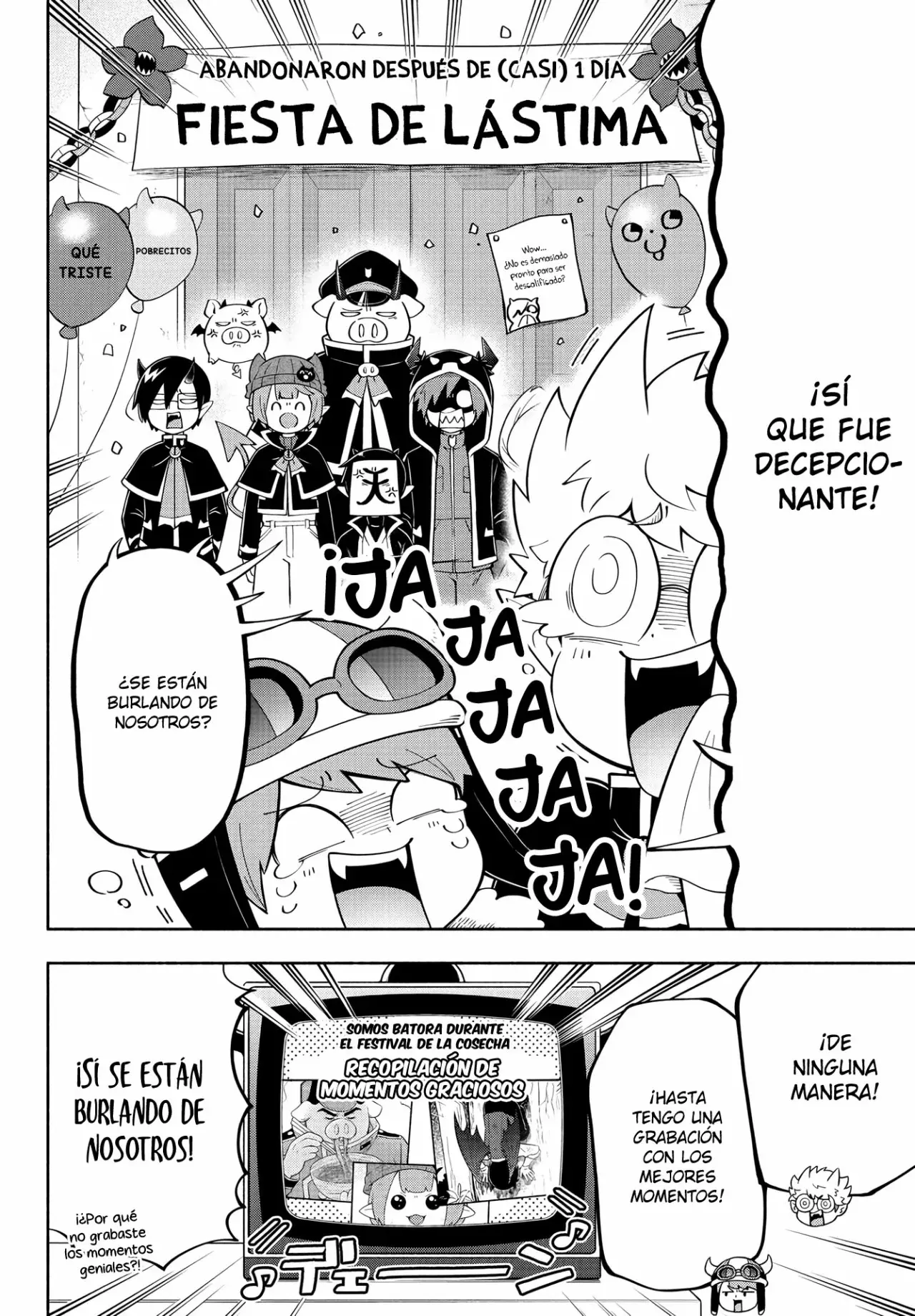 Makai no Shuyaku wa Wareware da! Capítulo 143 - Página 3 en español