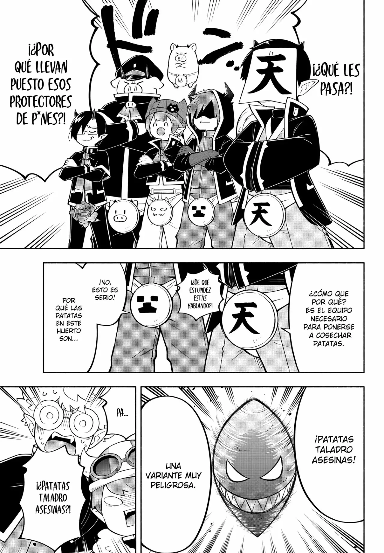 Makai no Shuyaku wa Wareware da! Capítulo 143 - Página 8 en español