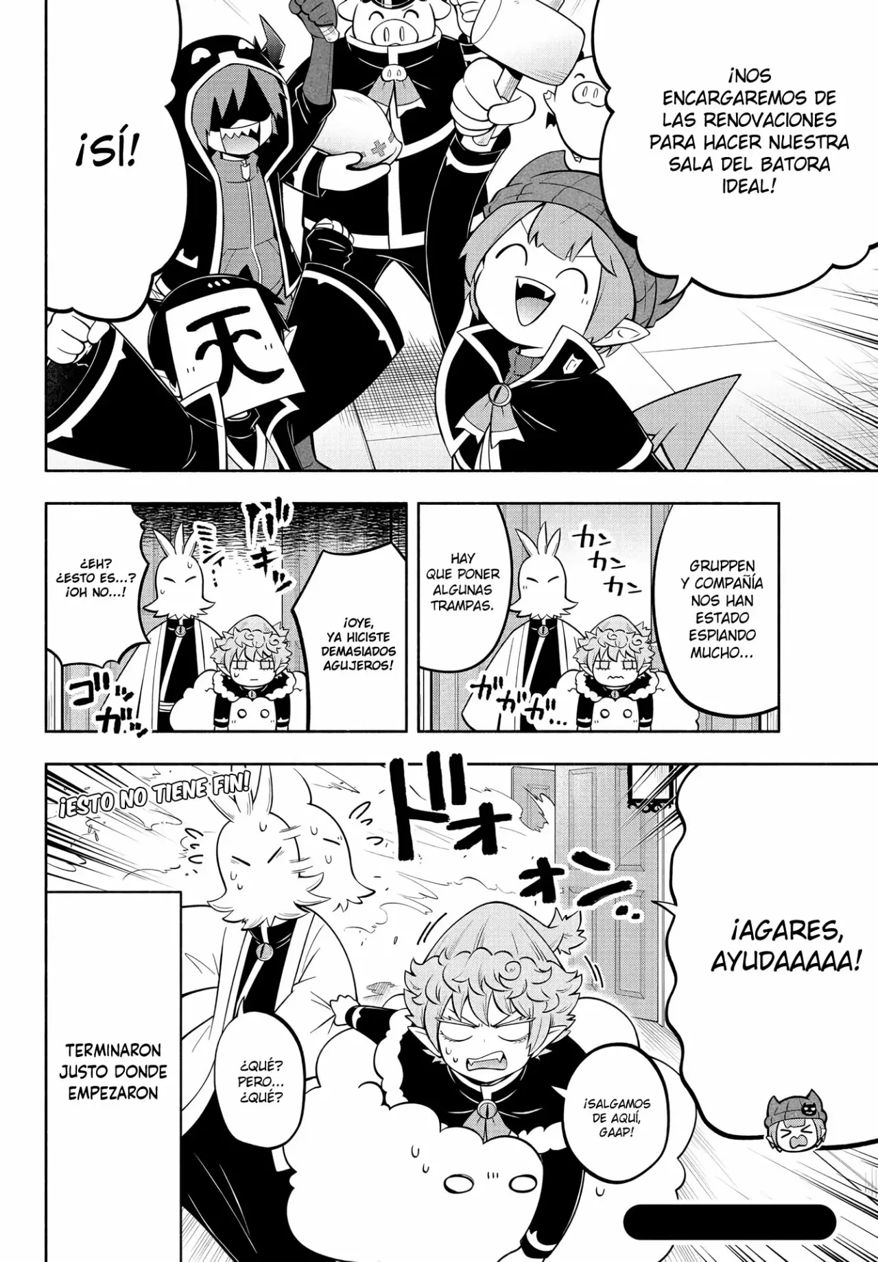 Makai no Shuyaku wa Wareware da! Capítulo 148 - Página 17 en español