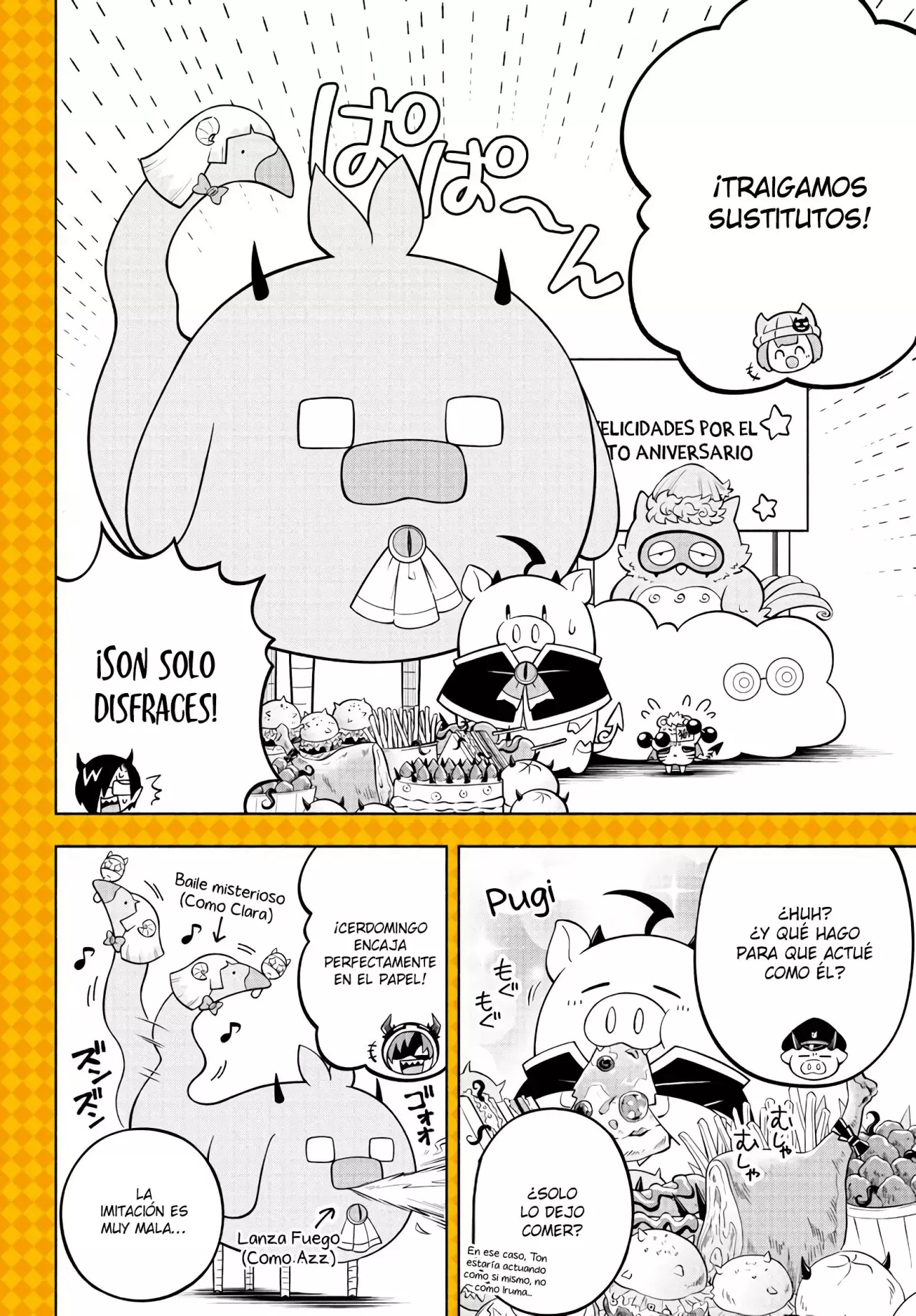 Makai no Shuyaku wa Wareware da! Capítulo 151.5 - Página 3 en español