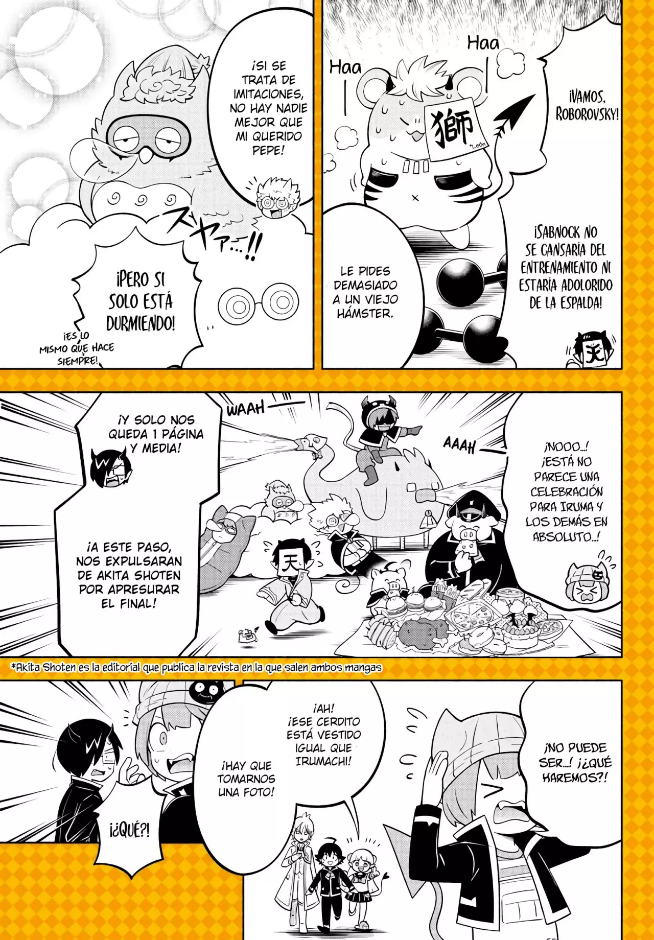 Makai no Shuyaku wa Wareware da! Capítulo 151.5 - Página 4 en español