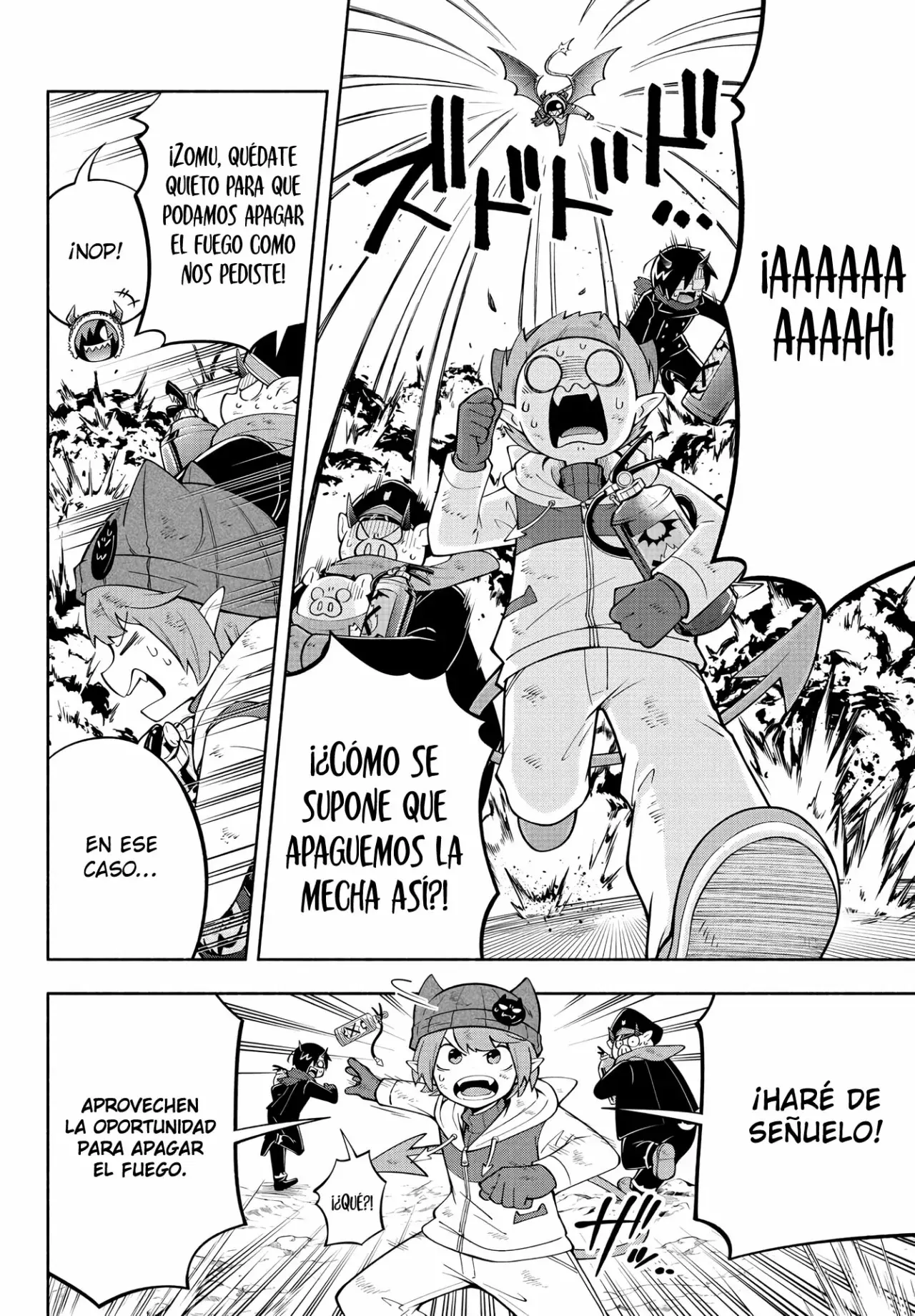 Makai no Shuyaku wa Wareware da! Capítulo 151 - Página 10 en español