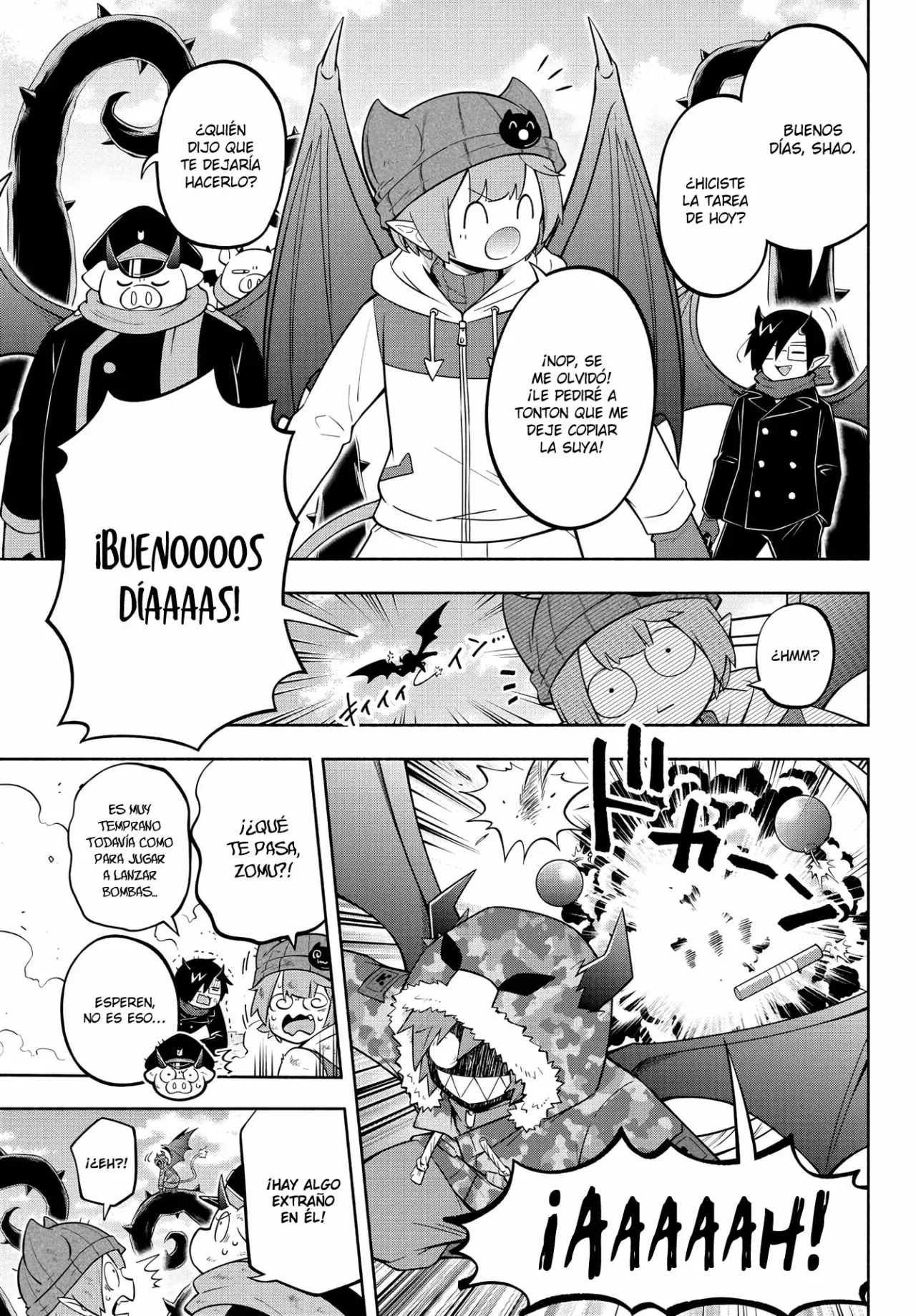 Makai no Shuyaku wa Wareware da! Capítulo 151 - Página 4 en español