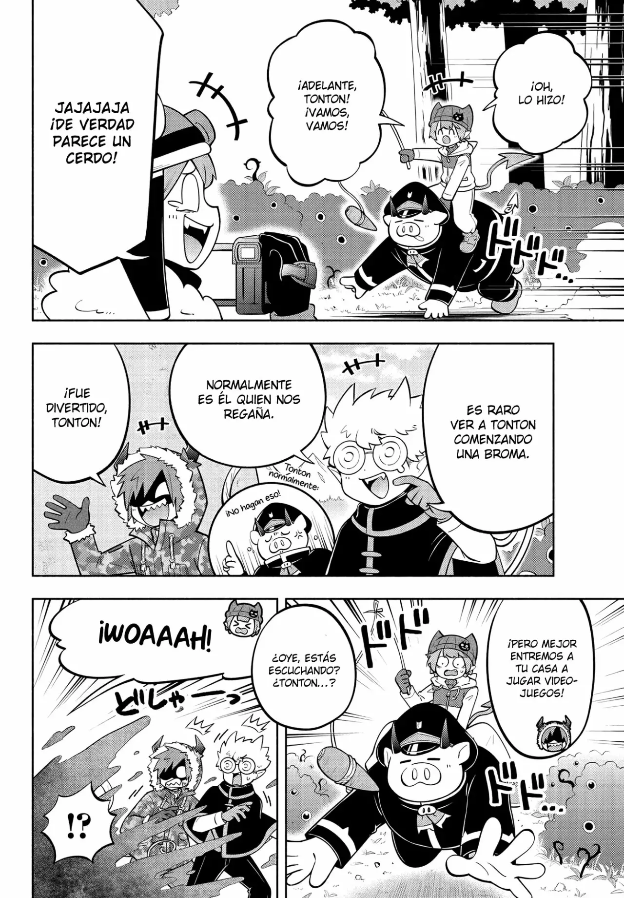Makai no Shuyaku wa Wareware da! Capítulo 154 - Página 7 en español