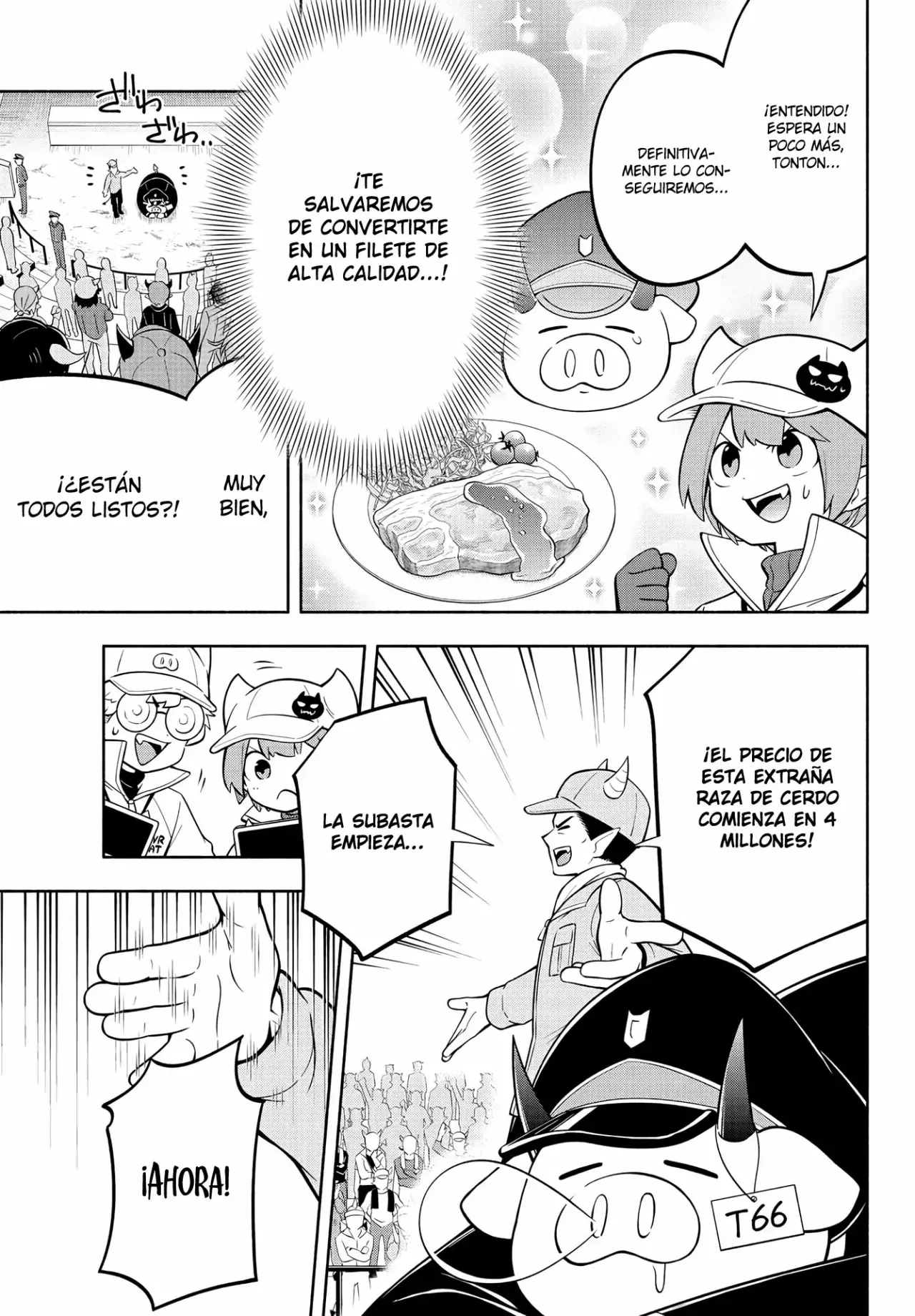 Makai no Shuyaku wa Wareware da! Capítulo 156 - Página 8 en español