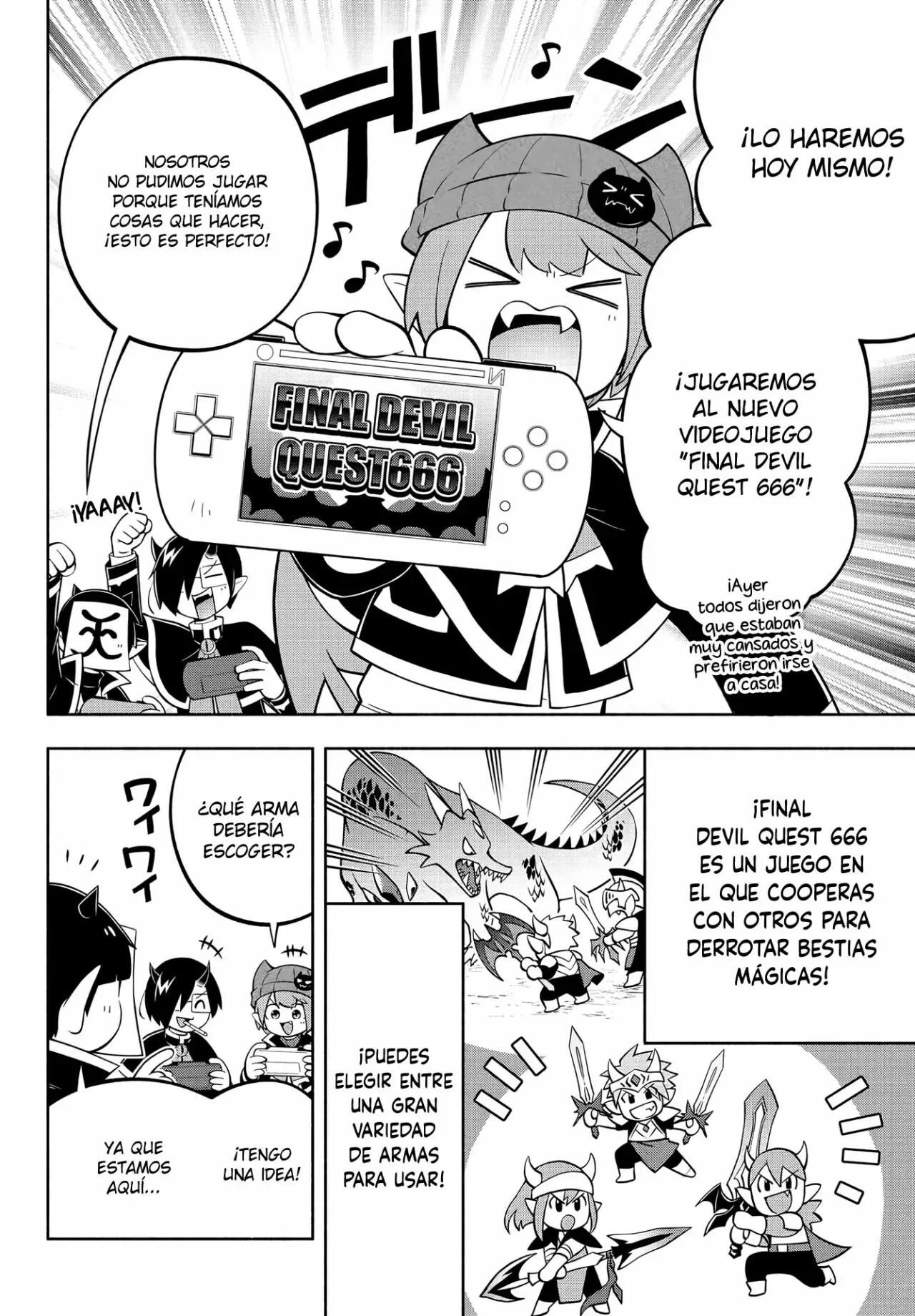 Makai no Shuyaku wa Wareware da! Capítulo 163 - Página 3 en español