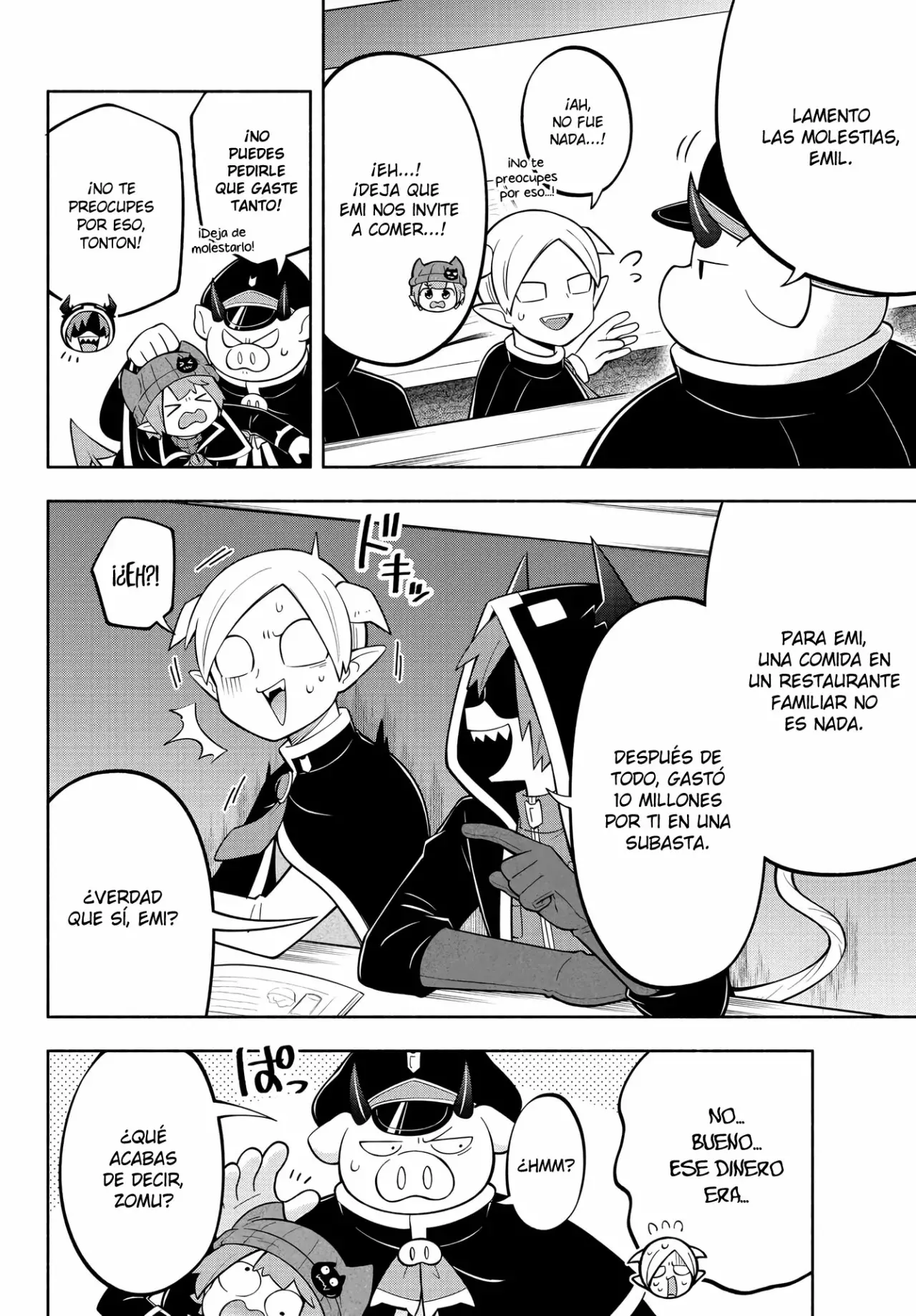 Makai no Shuyaku wa Wareware da! Capítulo 164 - Página 8 en español
