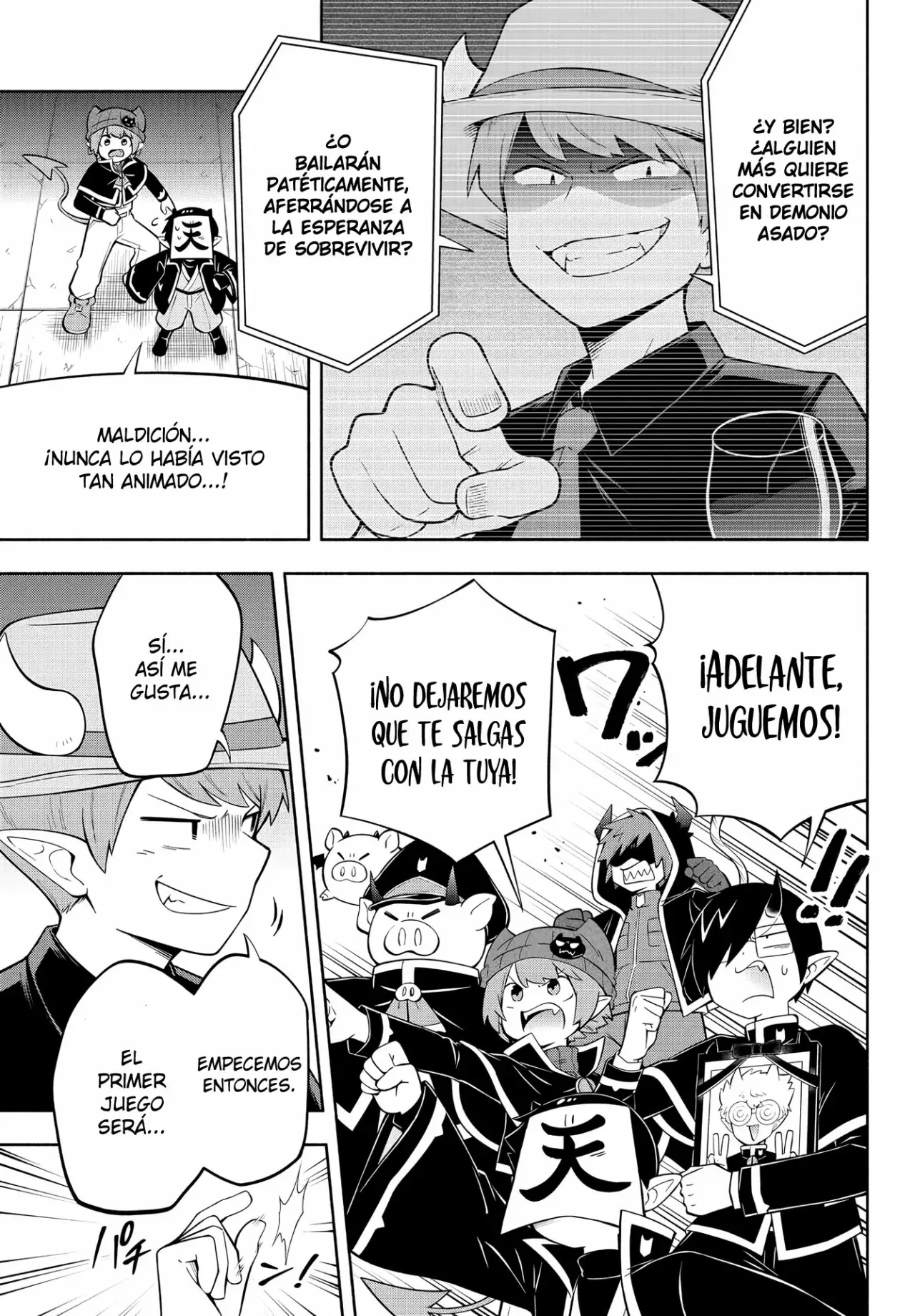 Makai no Shuyaku wa Wareware da! Capítulo 170 - Página 8 en español