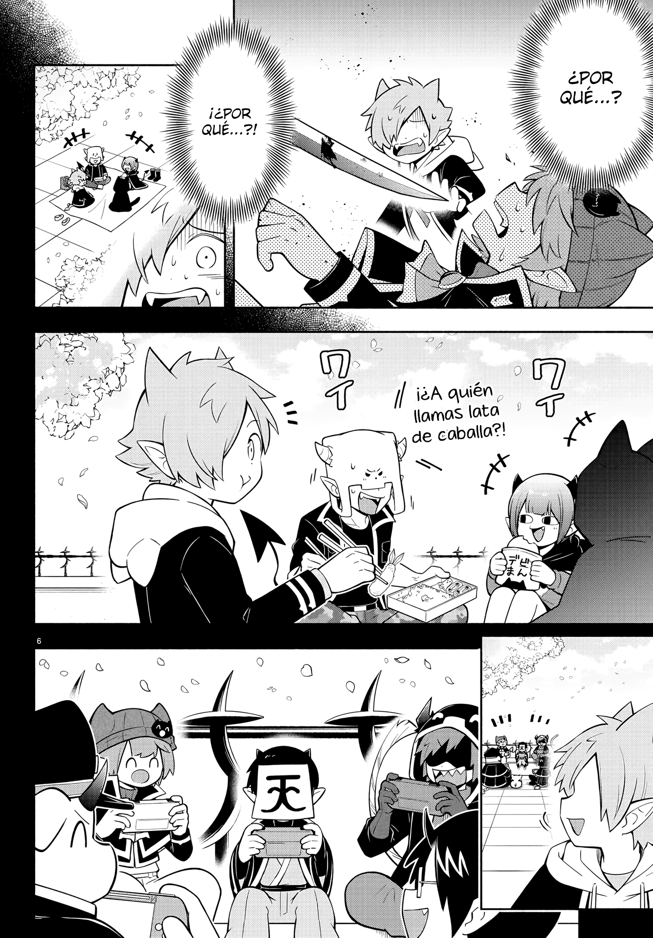 Makai no Shuyaku wa Wareware da! Capítulo 177 - Página 7 en español