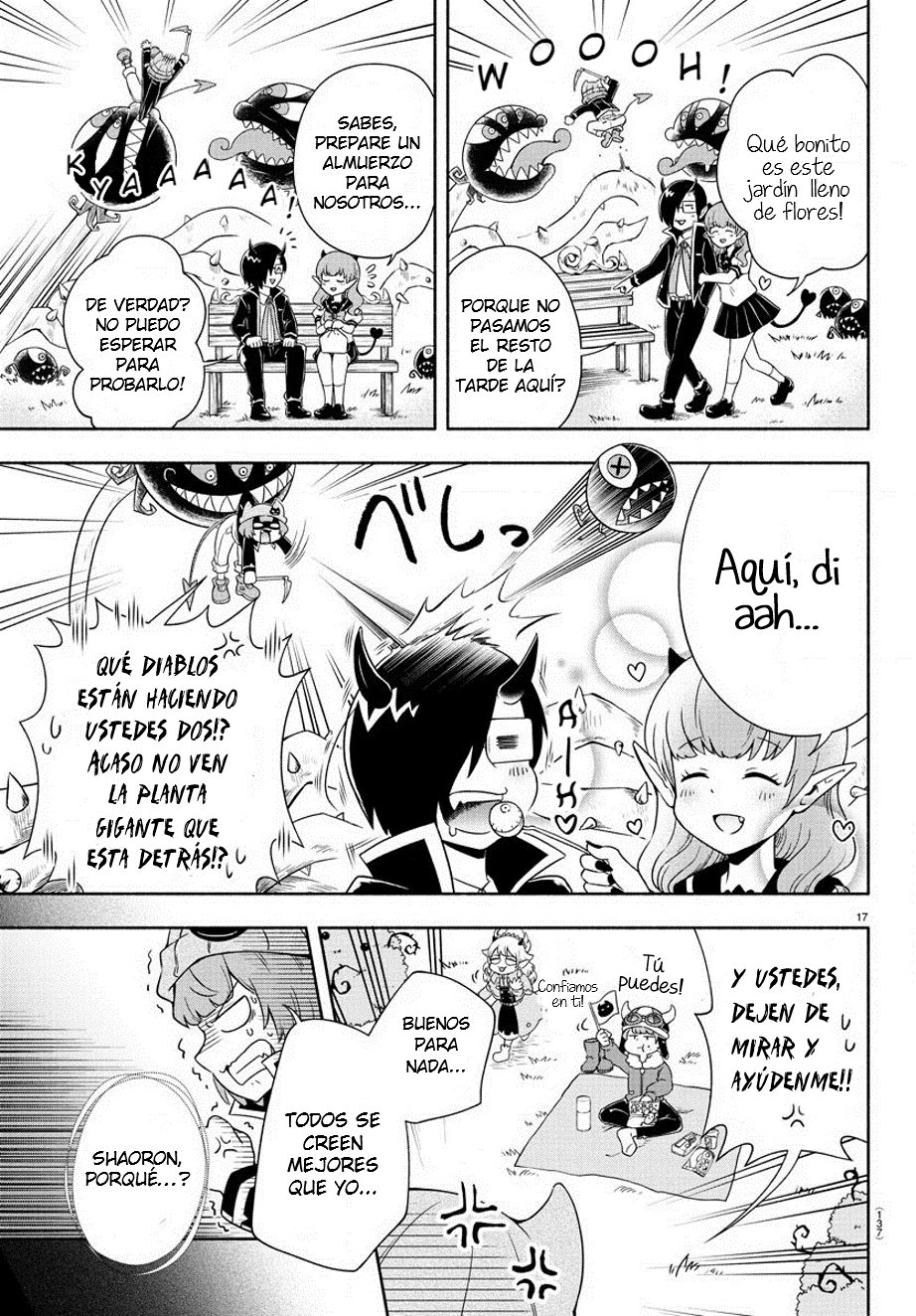 Makai no Shuyaku wa Wareware da! Capítulo 2 - Página 17 en español