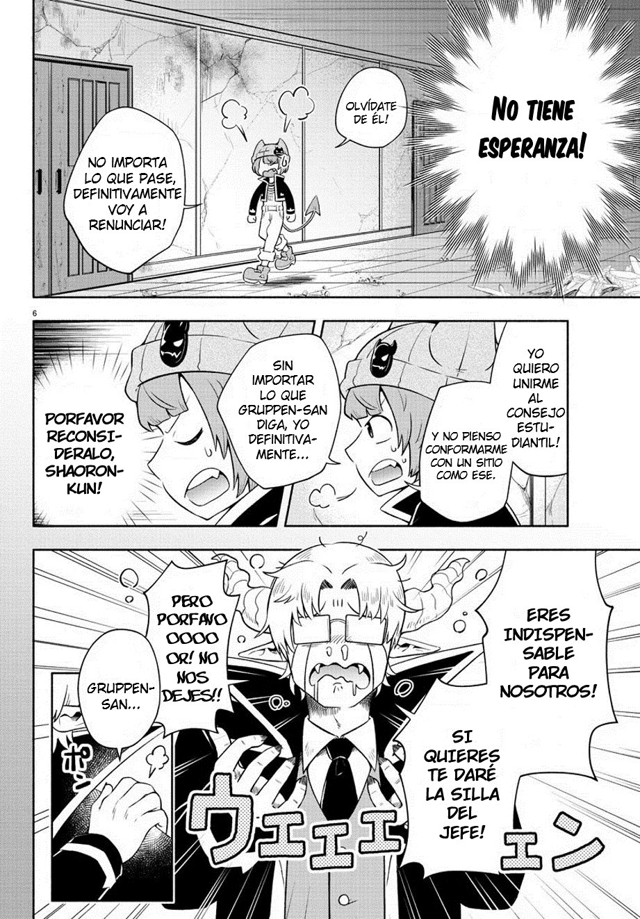 Makai no Shuyaku wa Wareware da! Capítulo 2 - Página 6 en español
