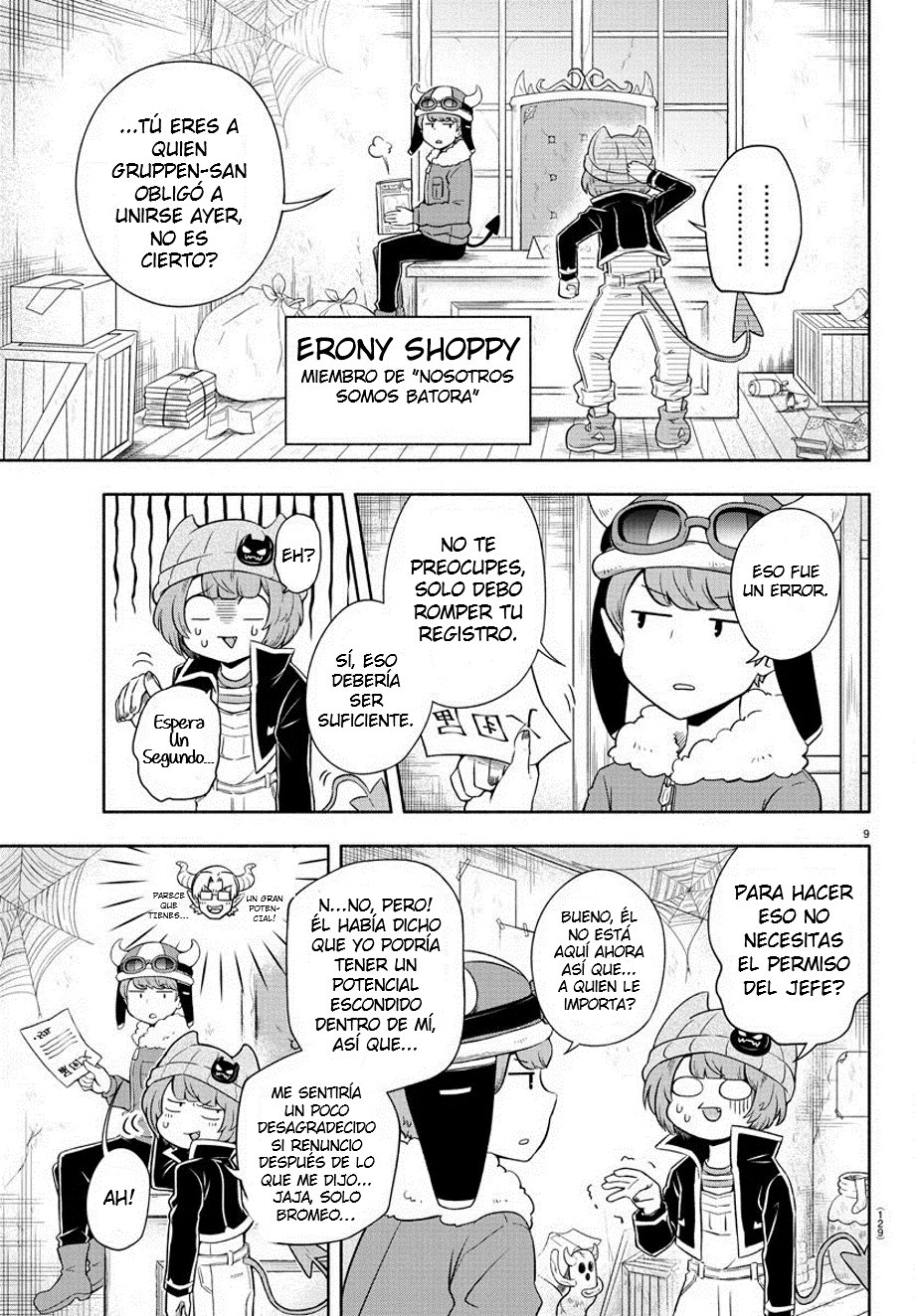 Makai no Shuyaku wa Wareware da! Capítulo 2 - Página 9 en español