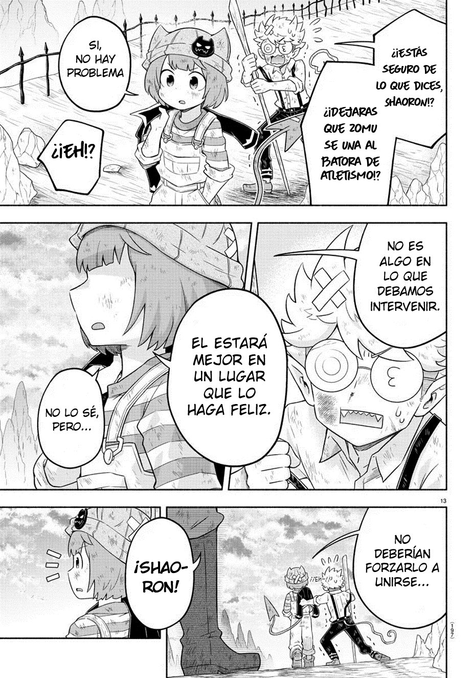 Makai no Shuyaku wa Wareware da! Capítulo 22 - Página 13 en español
