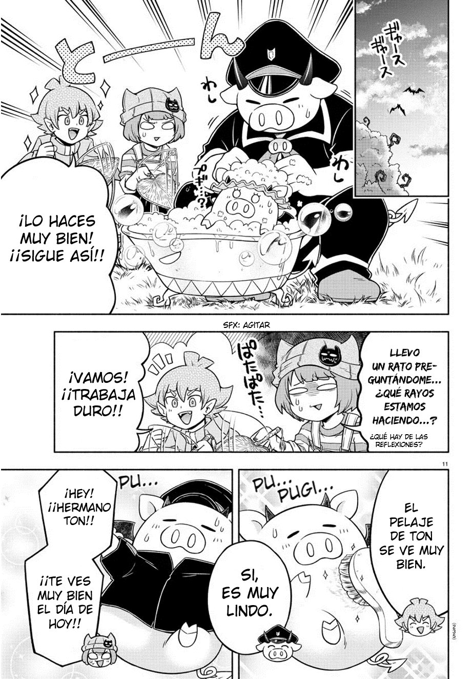 Makai no Shuyaku wa Wareware da! Capítulo 27 - Página 12 en español
