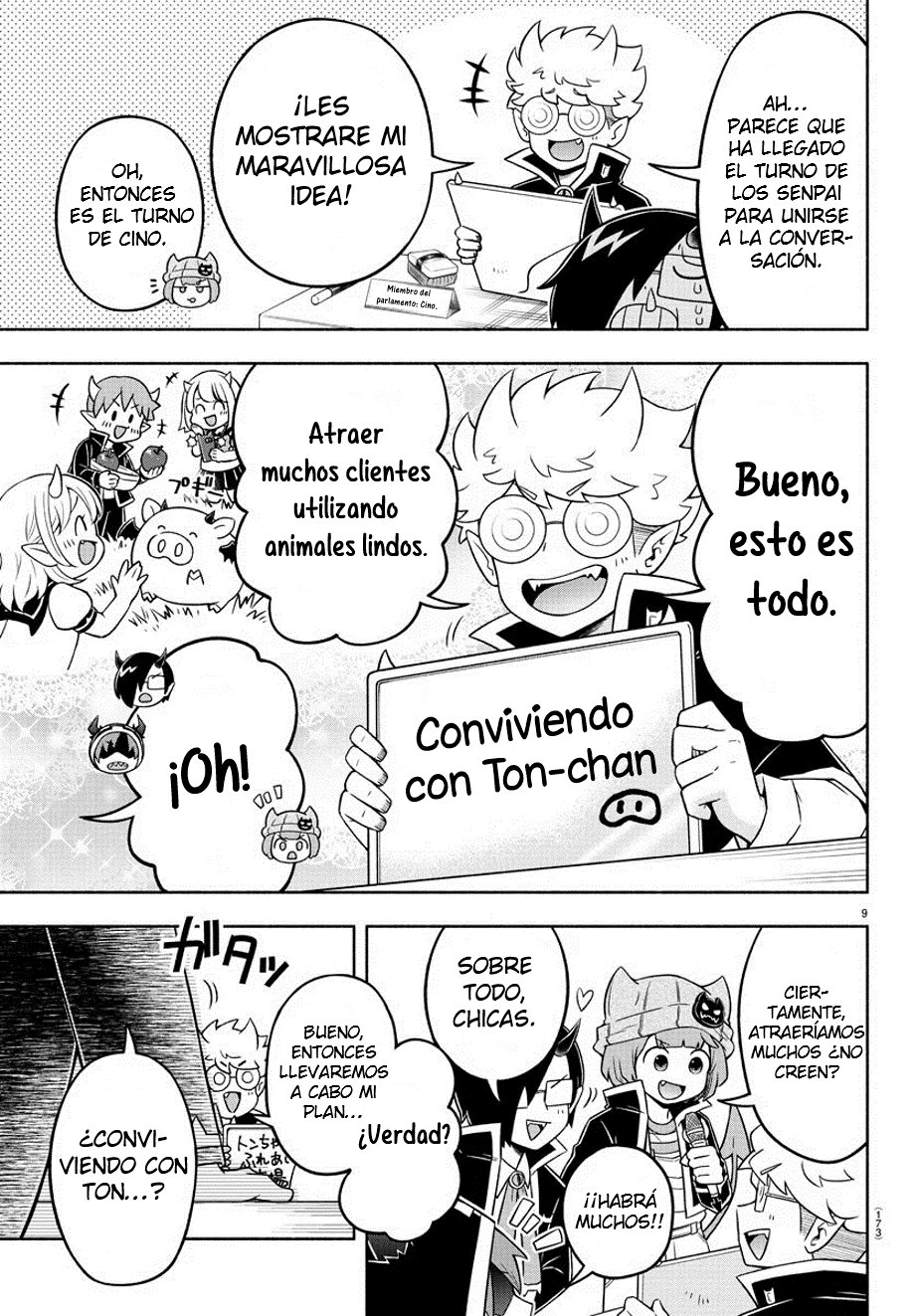 Makai no Shuyaku wa Wareware da! Capítulo 28 - Página 10 en español