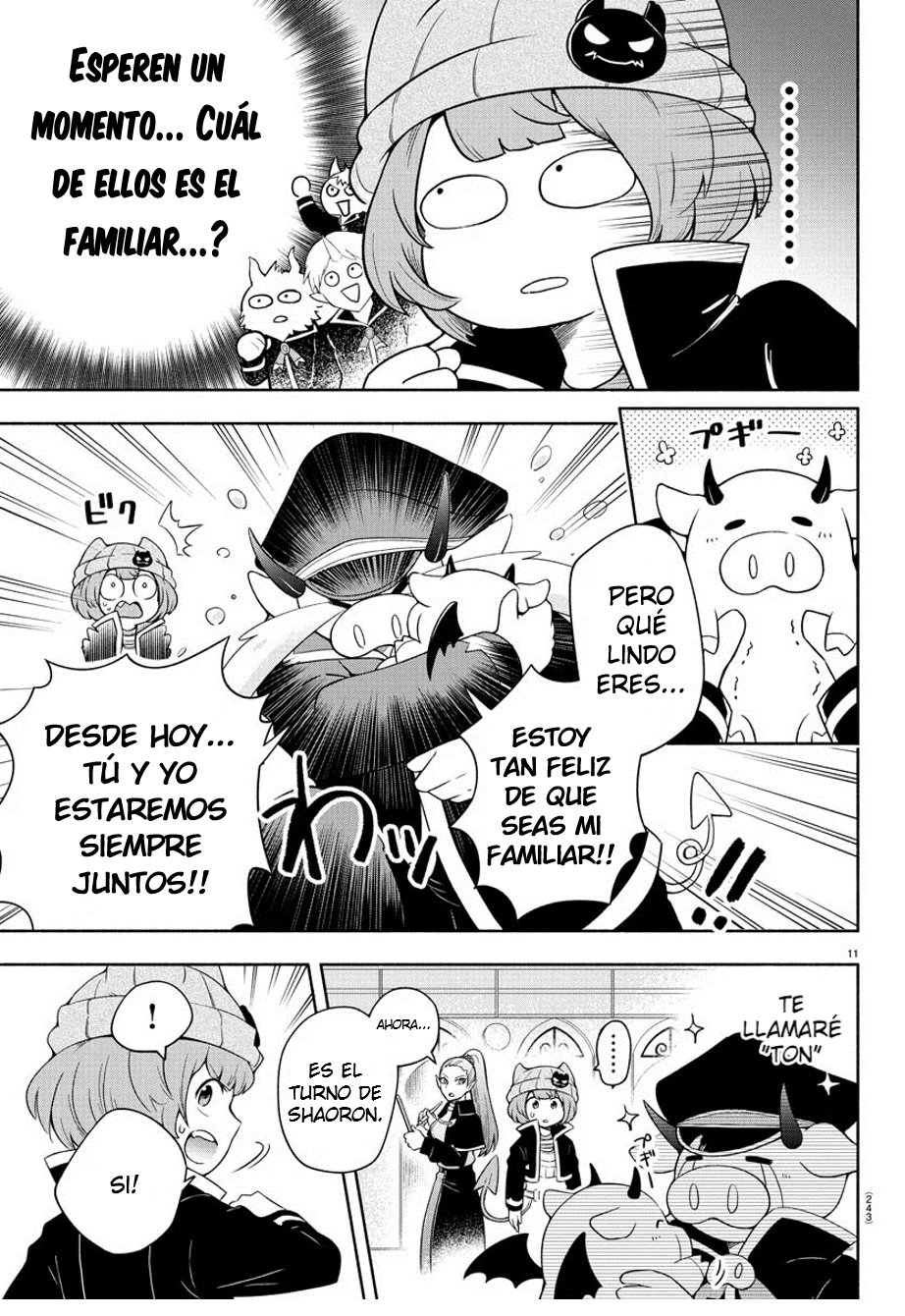 Makai no Shuyaku wa Wareware da! Capítulo 3 - Página 11 en español